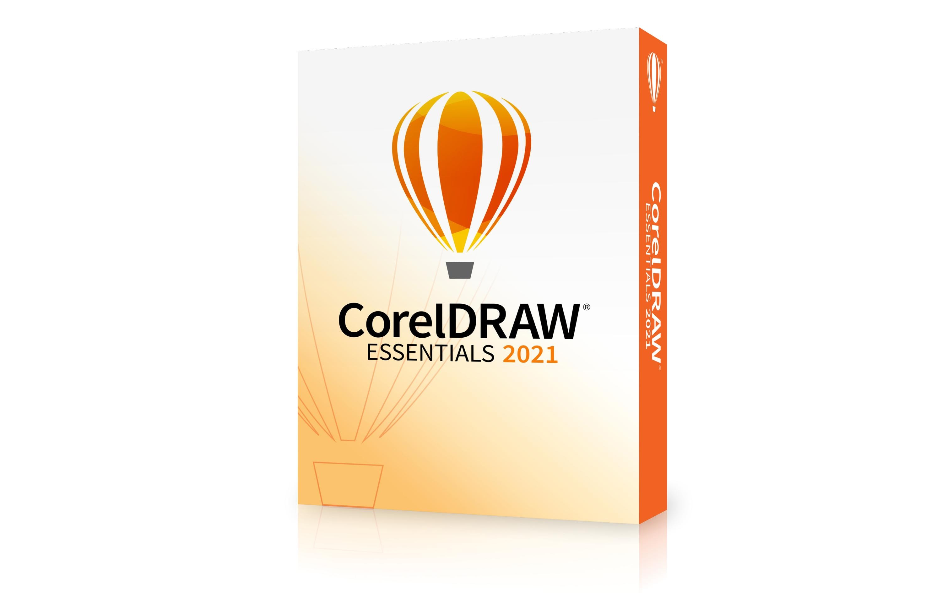 Corel CorelDraw Essentials 2021 Box Vollversion WIN Deutsch 1185157