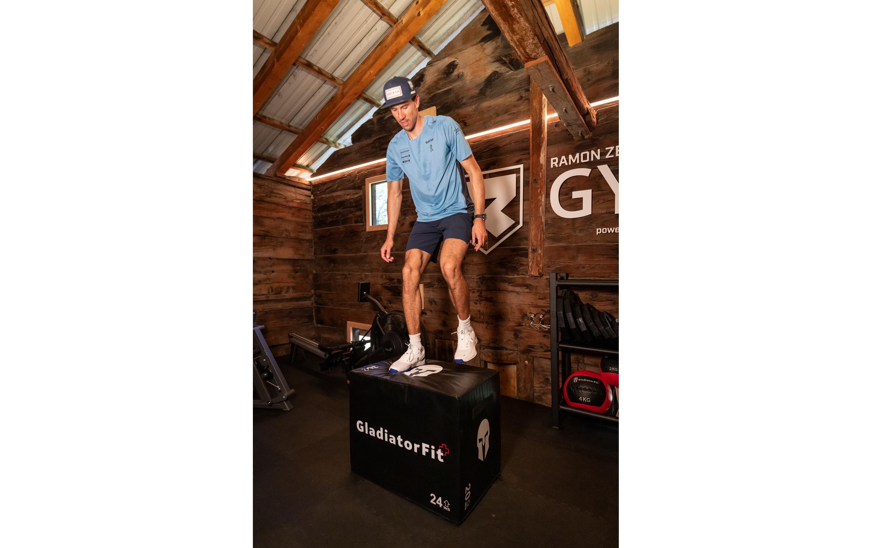 Gladiatorfit Schaumstoff-Plyobox zum Springen 3 in 1