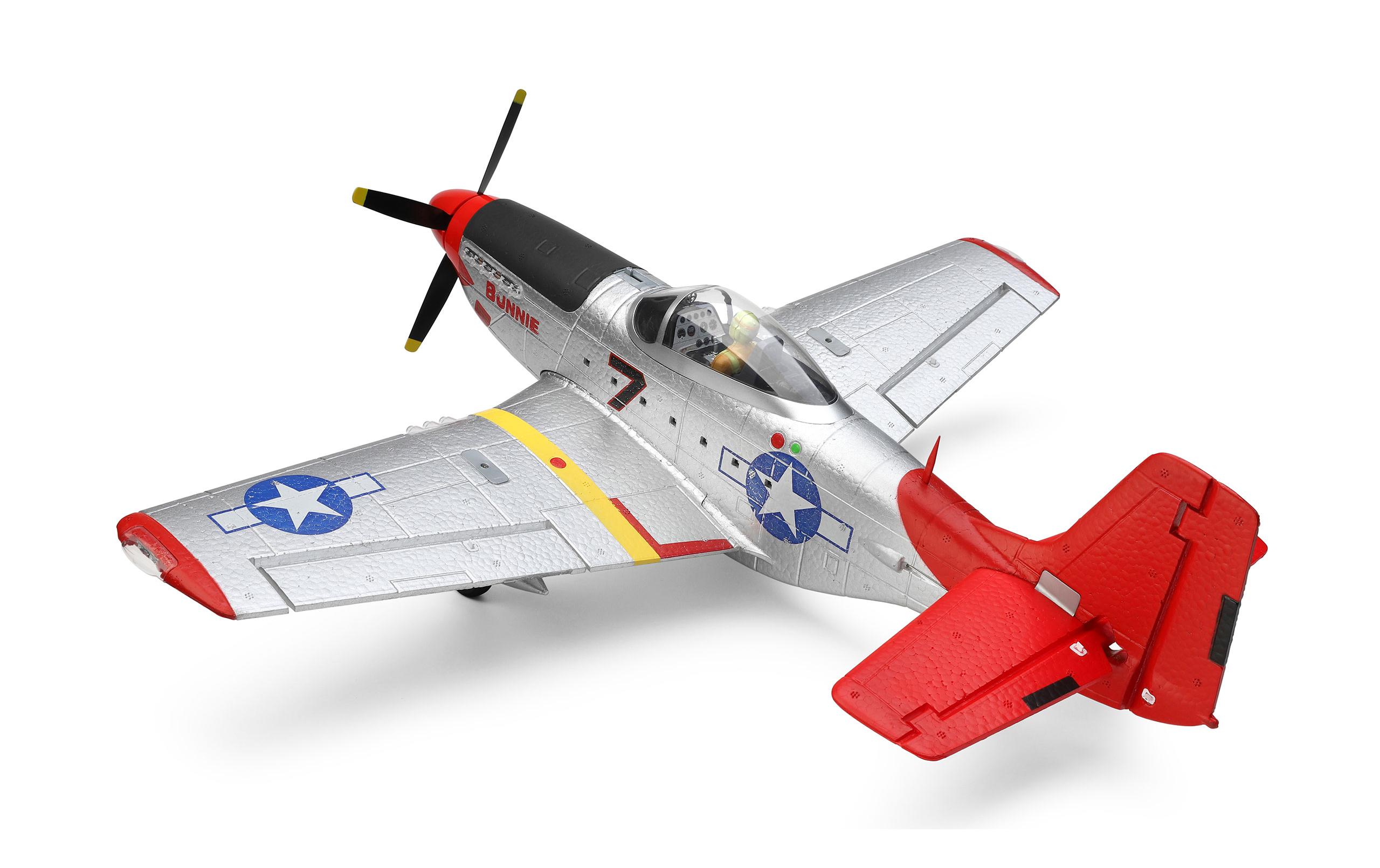 Amewi Warbird AMXflight P51 560 mm 4-Kanal, Gyro, RTF