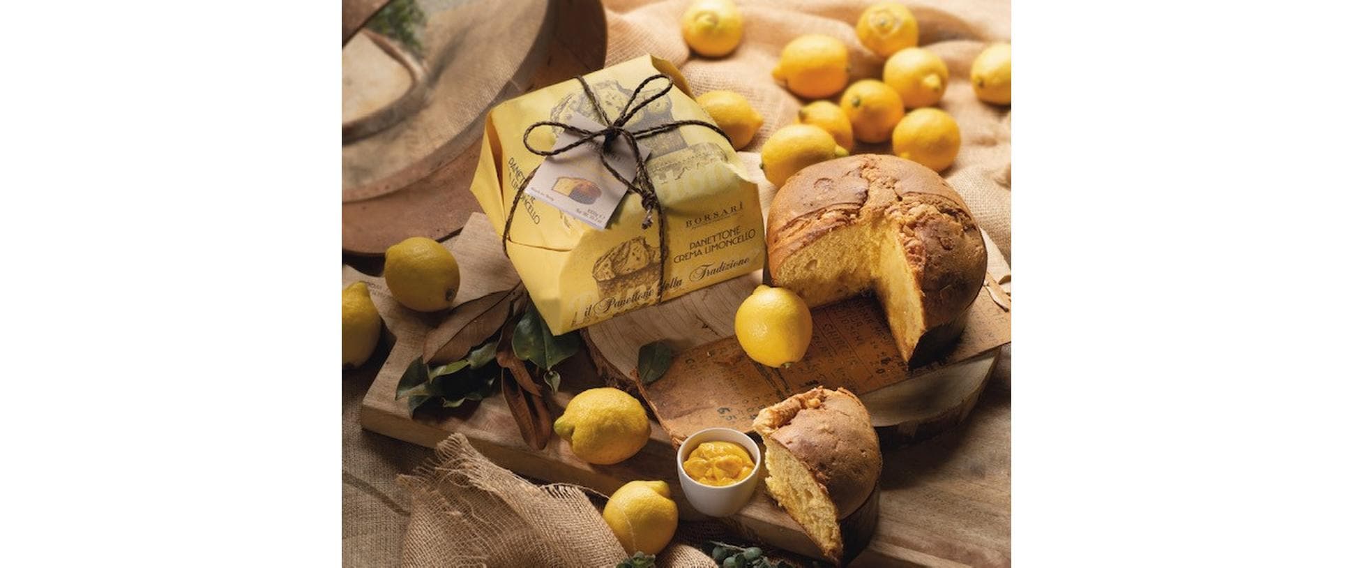 Borsari Panettone mit Limoncello Crème 1 kg