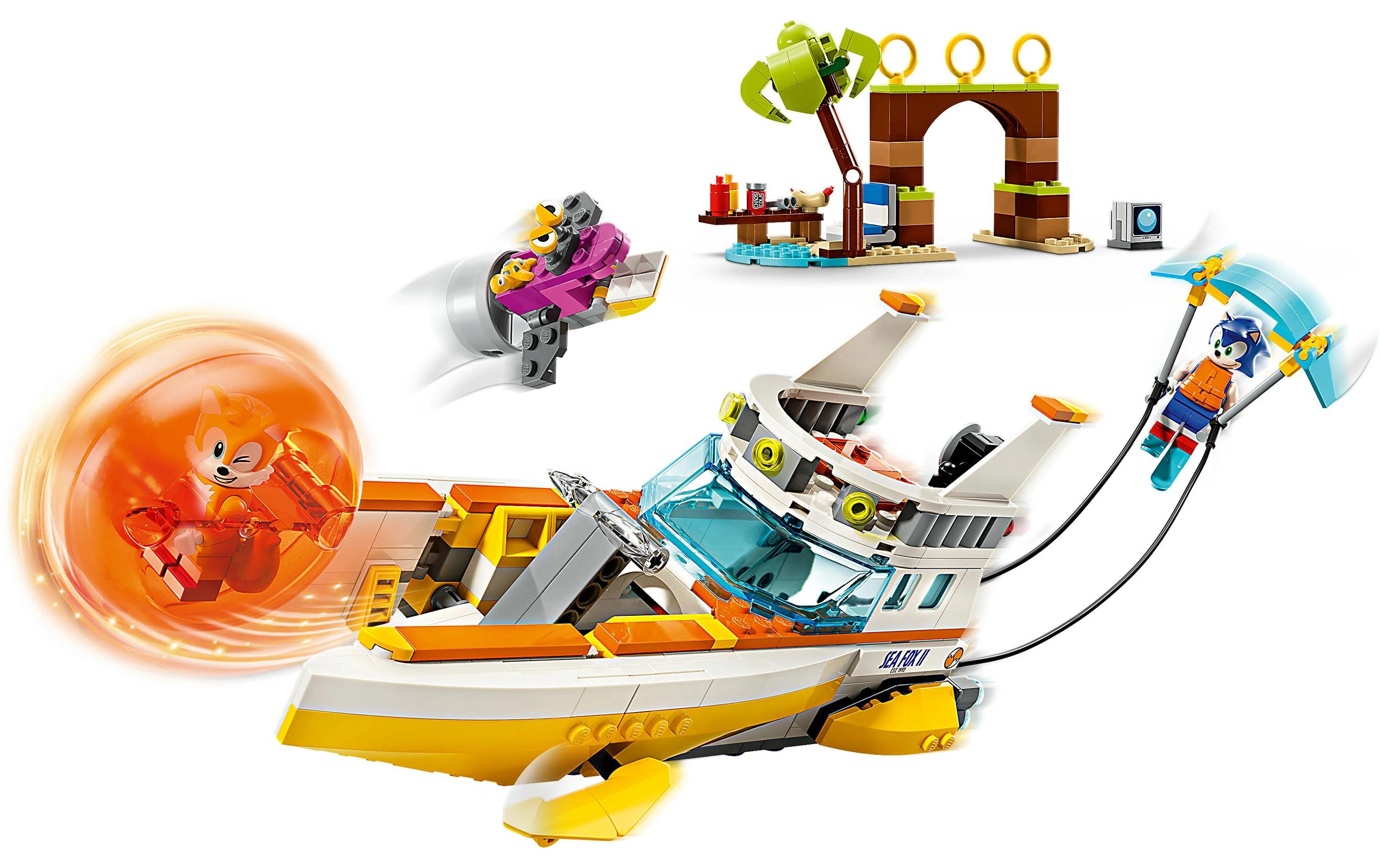 LEGO® Sonic Tails Abenteuerboot 76997