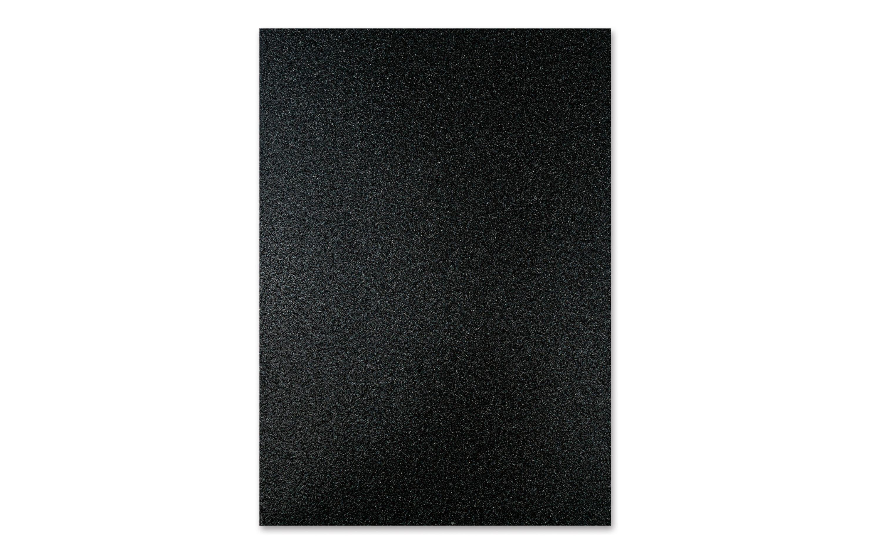 URSUS Glitzerkarton A4, 300 g/m², 10 Blatt, Schwarz