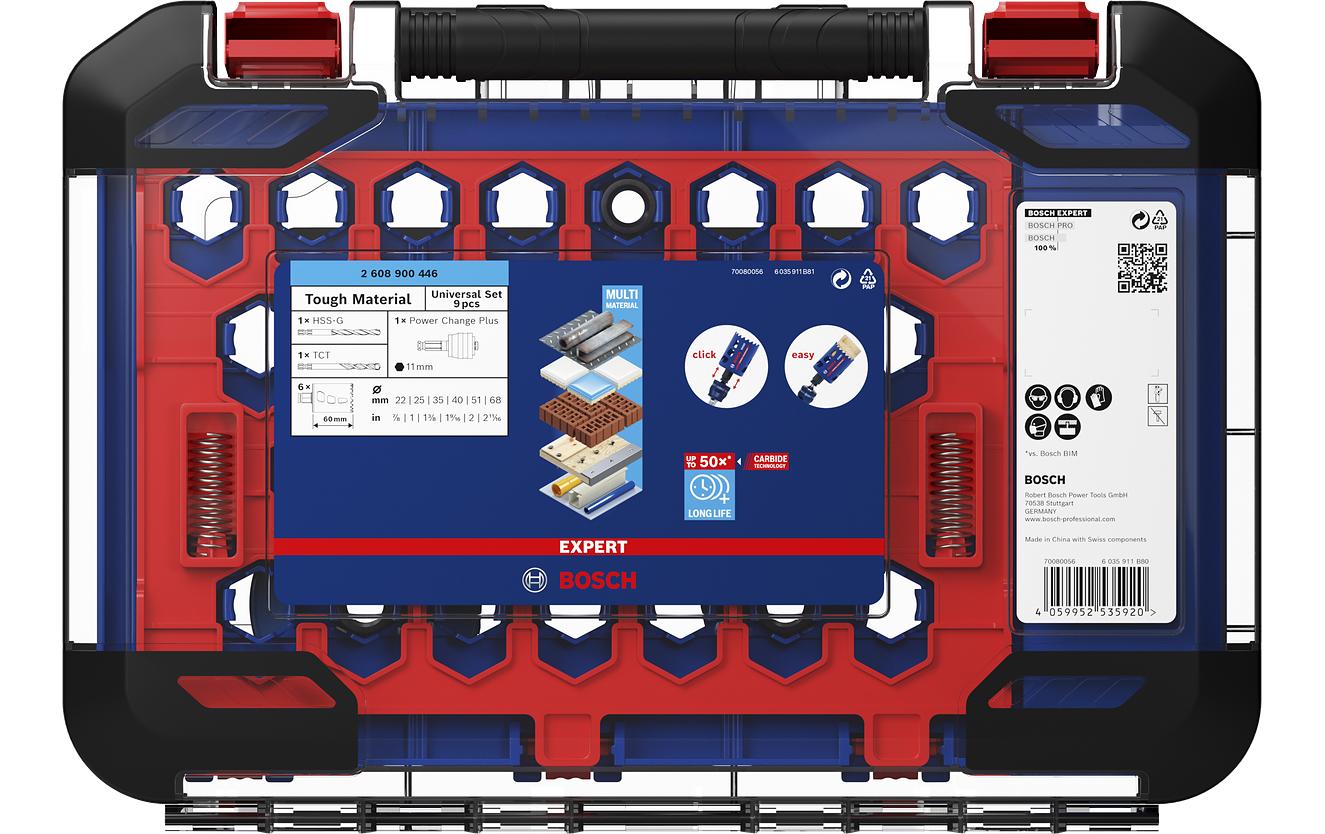 Bosch Professional Lochsägen-Set Expert Tough Material, 14-teilig