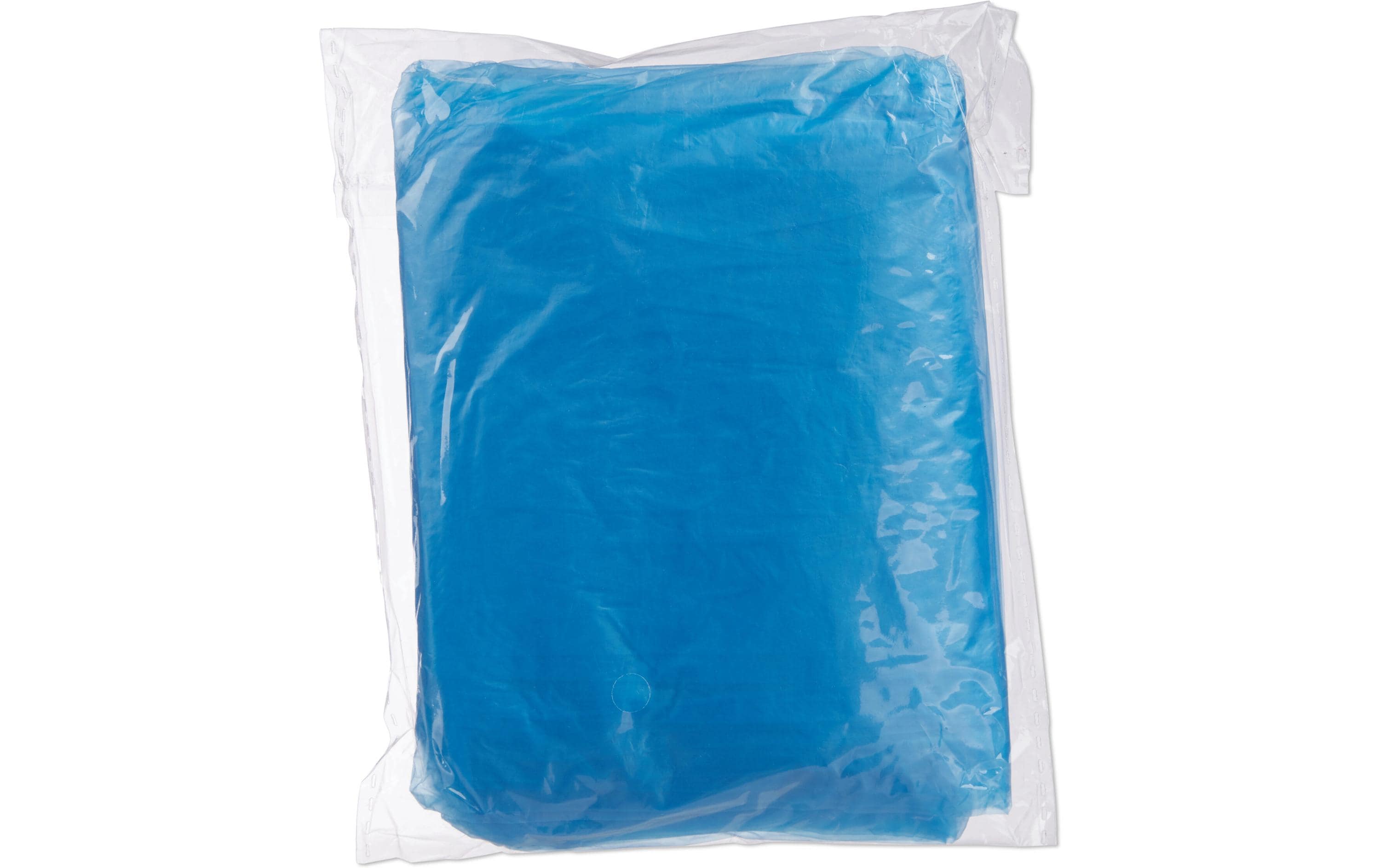 relaxdays Regenponcho 20 Stück, Blau