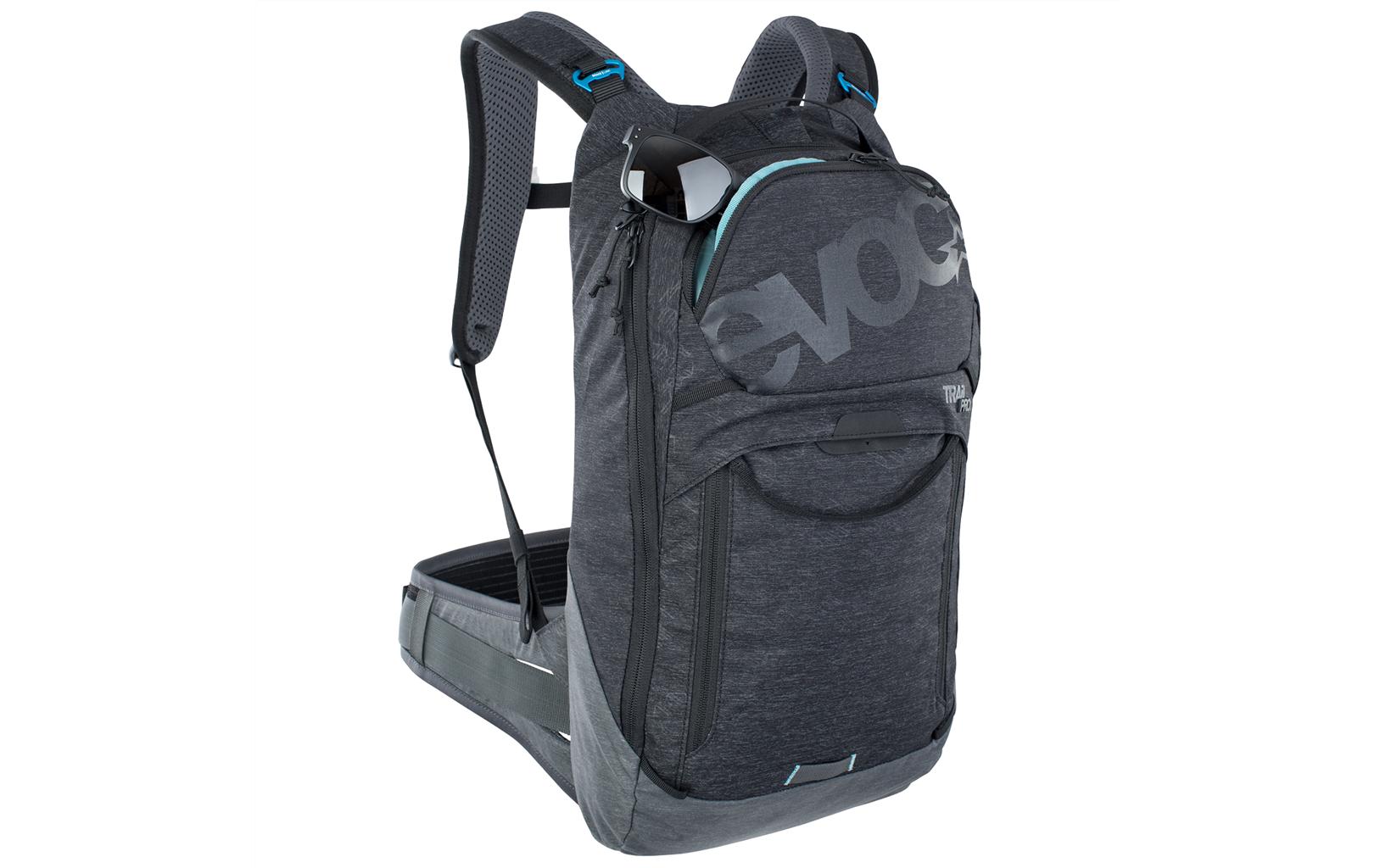 evoc Rucksack Trail Pro 10 l, Black/Carbon Grey