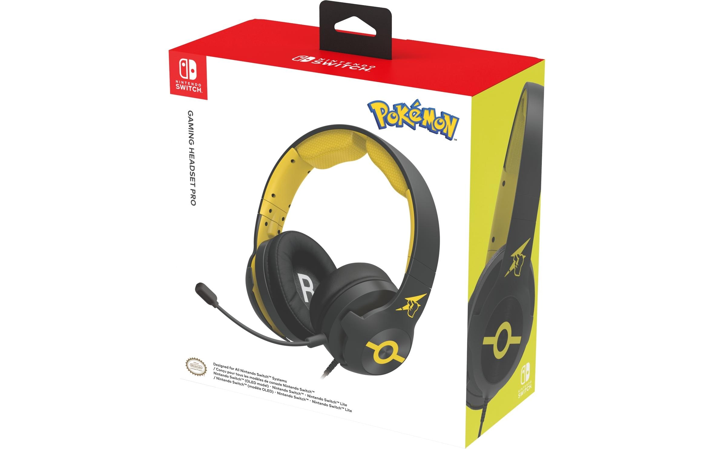 Hori Headset Pikachu – Cool Schwarz