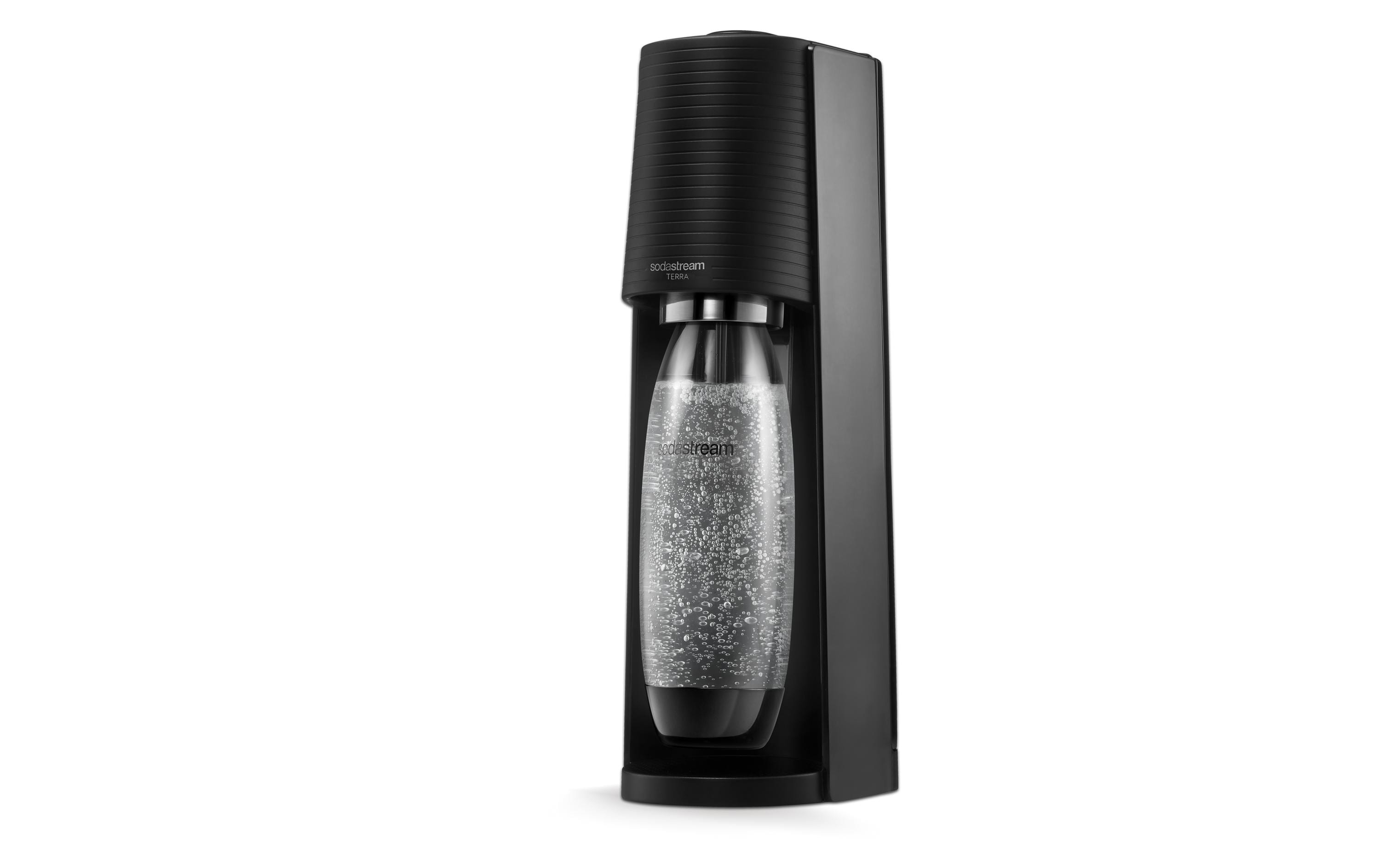 Sodastream Wassersprudler Terra Schwarz, Megapack