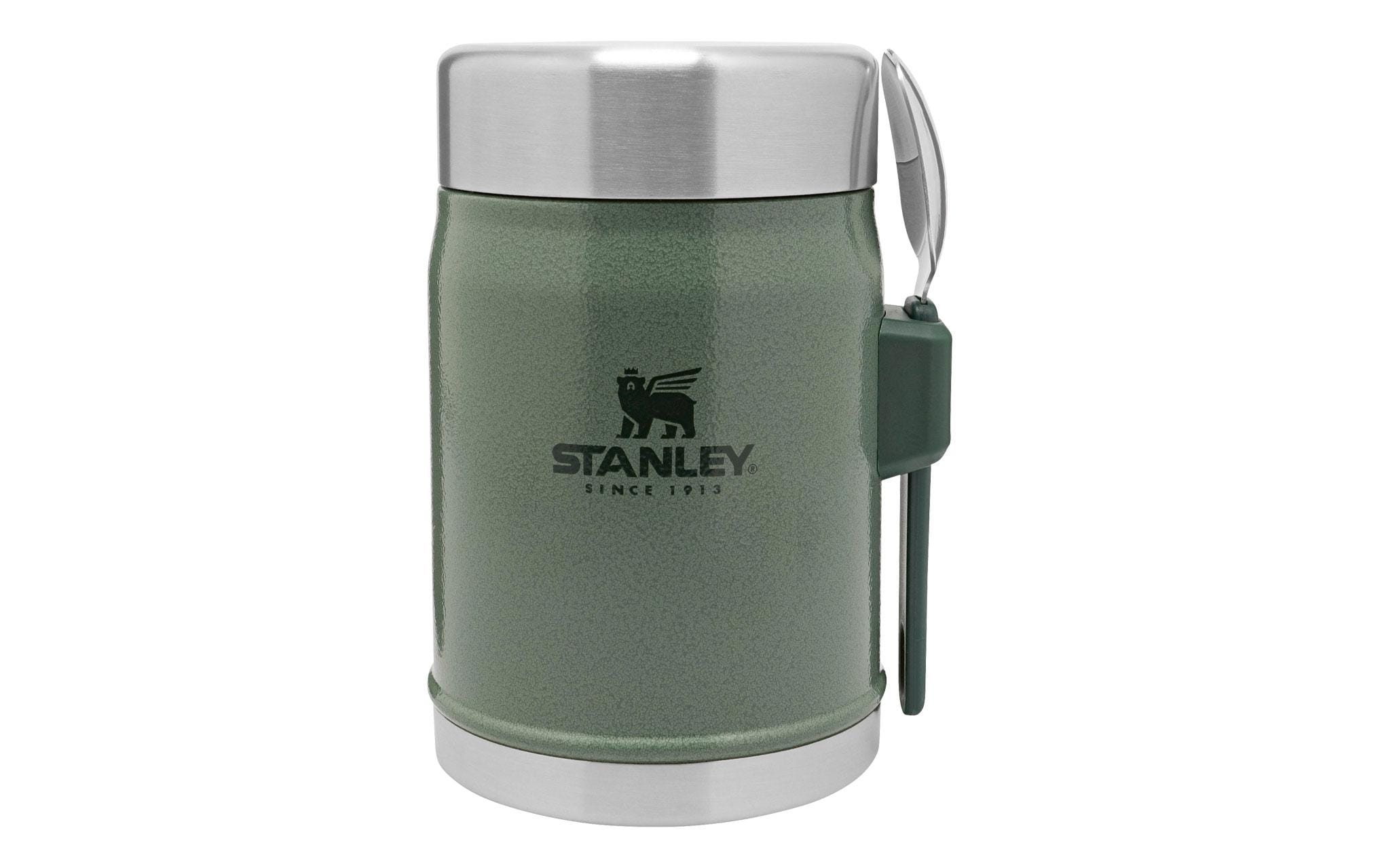 Stanley 1913 Thermo-Foodbehälter Legendary Food Jar + Spork 0.4 l, Grün