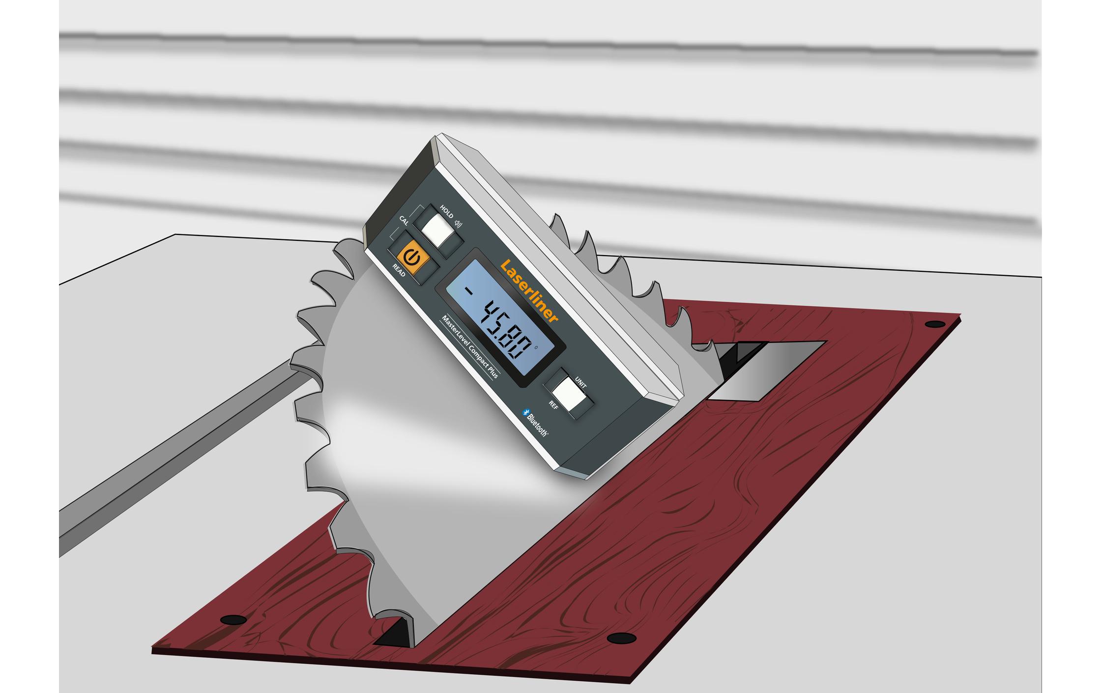 Laserliner Elektronik-Wasserwaage MasterLevel Compact Plus