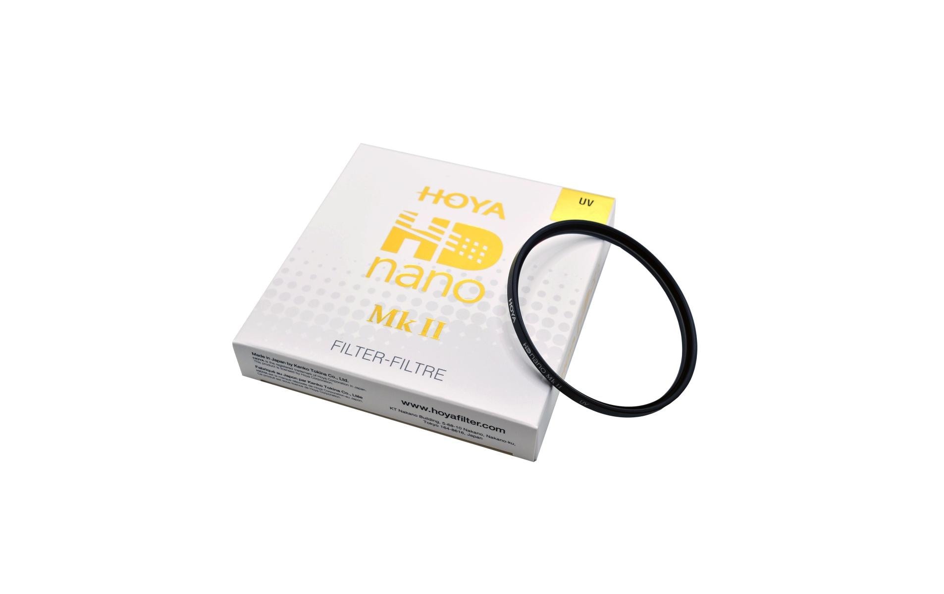 Hoya Objektivfilter HD Nano Mk II UV – 62 mm