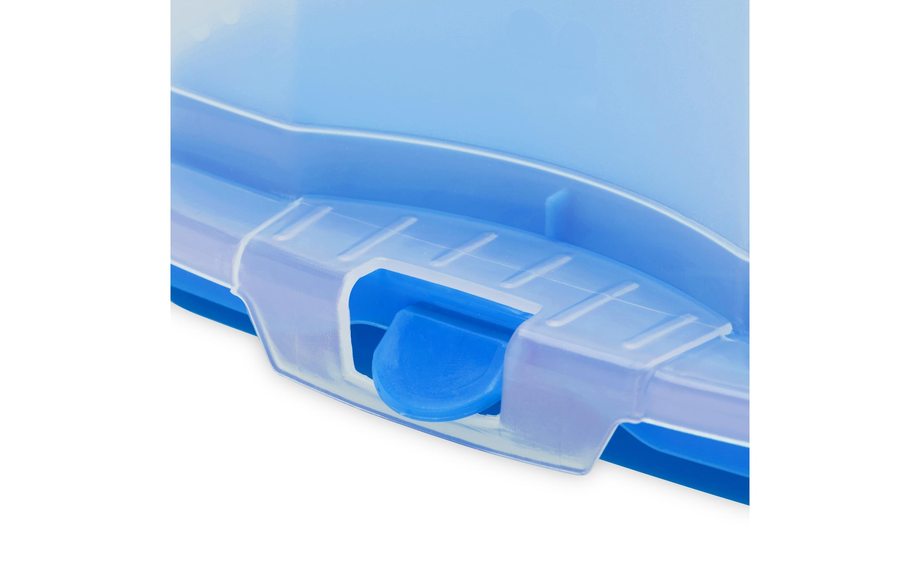 relaxdays Cakebutler Blau/Transparent