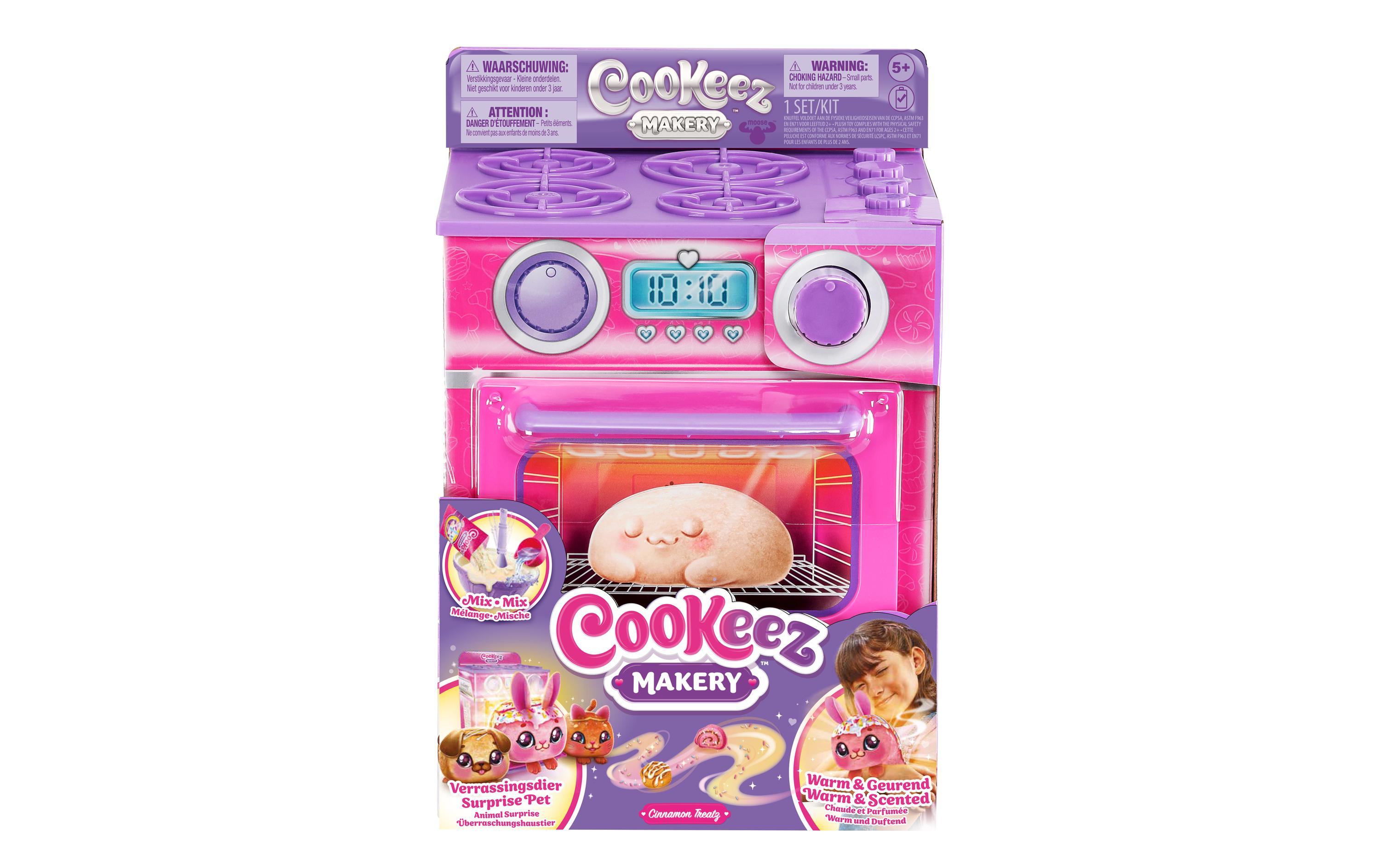 moose Funktionsplüsch Cookeez Makery Ofen aqua Zimt assortiert