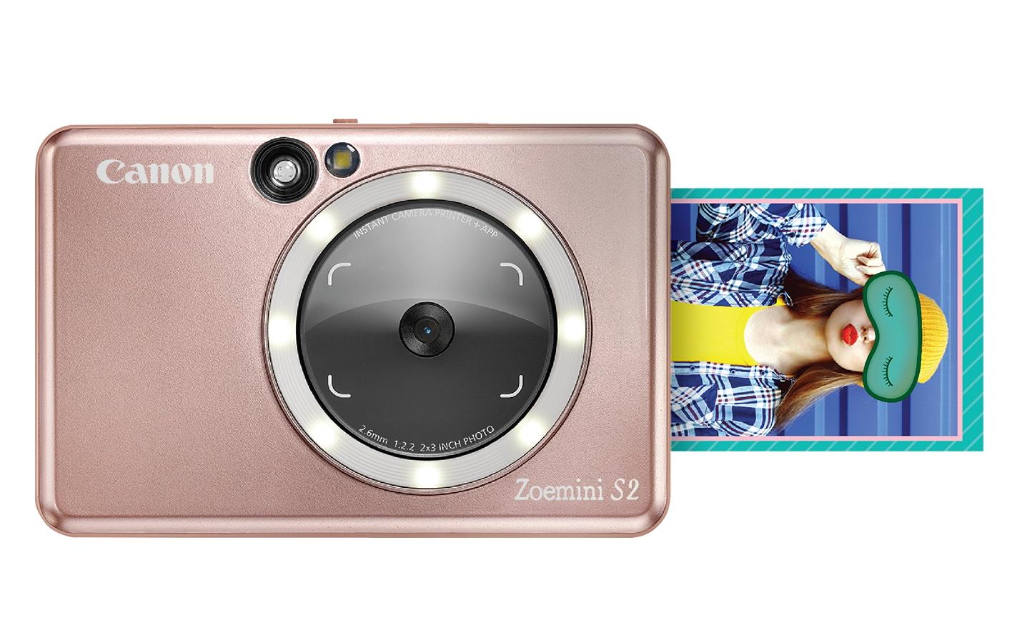 Canon Fotokamera Zoemini S2 Kit Rosegold