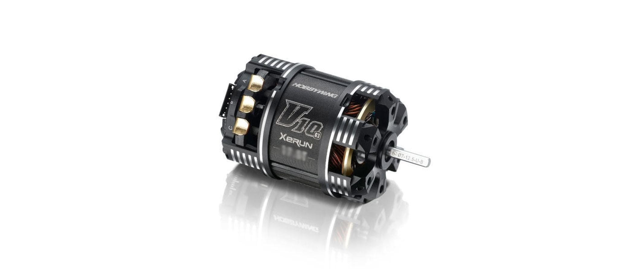 Hobbywing Brushless Motor Xerun V10 G3 Motor 6.5T (2S) Sensored, 2 Pol