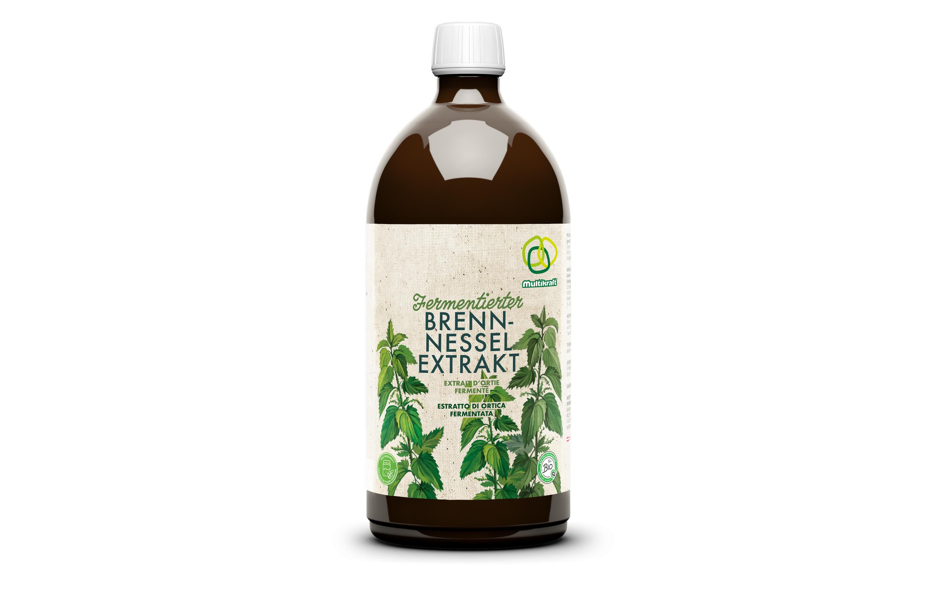 Multikraft Konzentrat BIO Fermentierter Brennnesselextrakt, 1 l