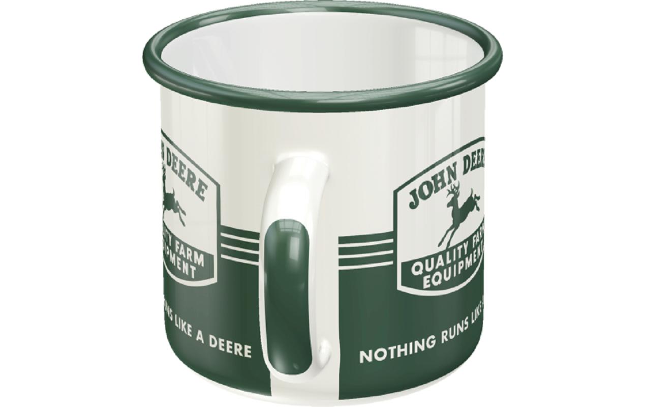 Nostalgic Art Universaltasse John Deere 360 ml, 1 Stück, Grün/Weiss