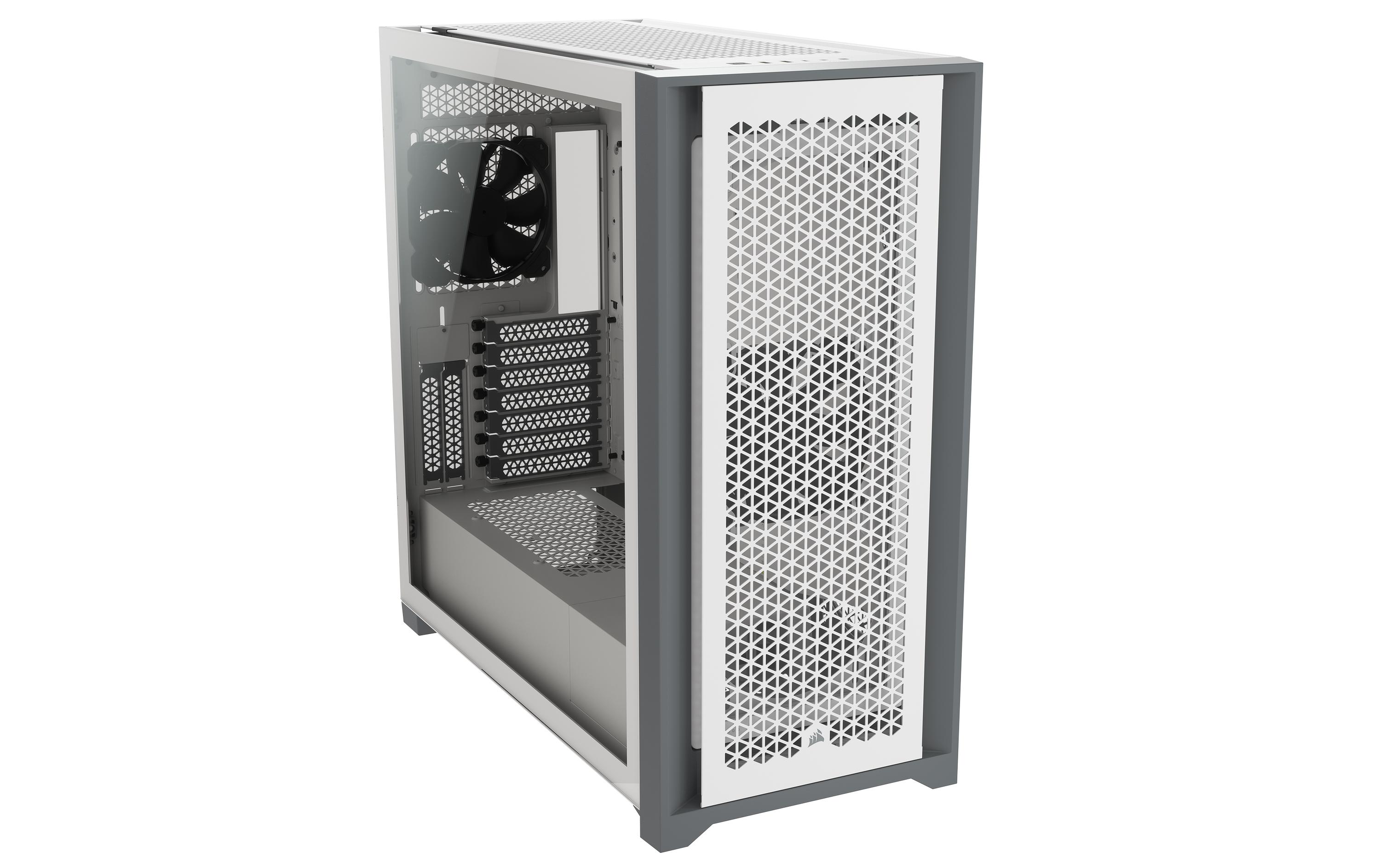 Corsair PC-Gehäuse Midi Tower 5000D Airflow TG Weiss