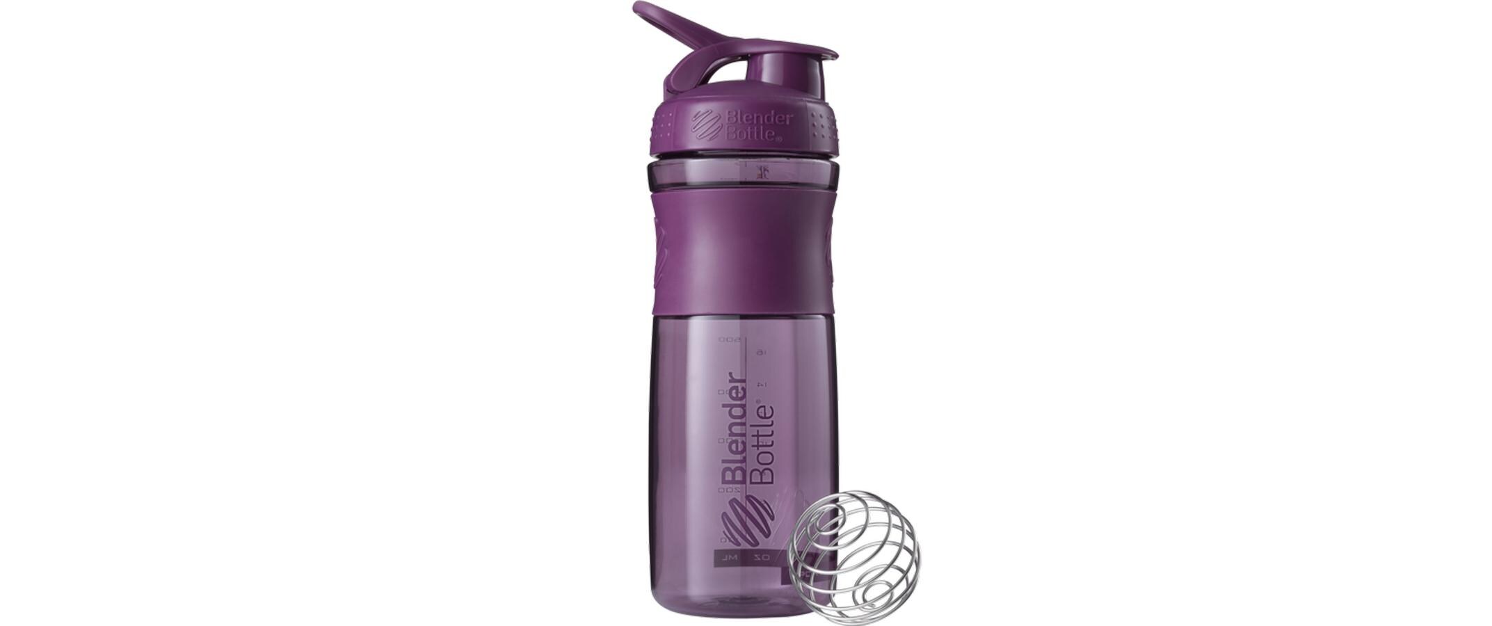 Blender Bottle Trinkflasche SportMixer Flip 820 ml, Lila