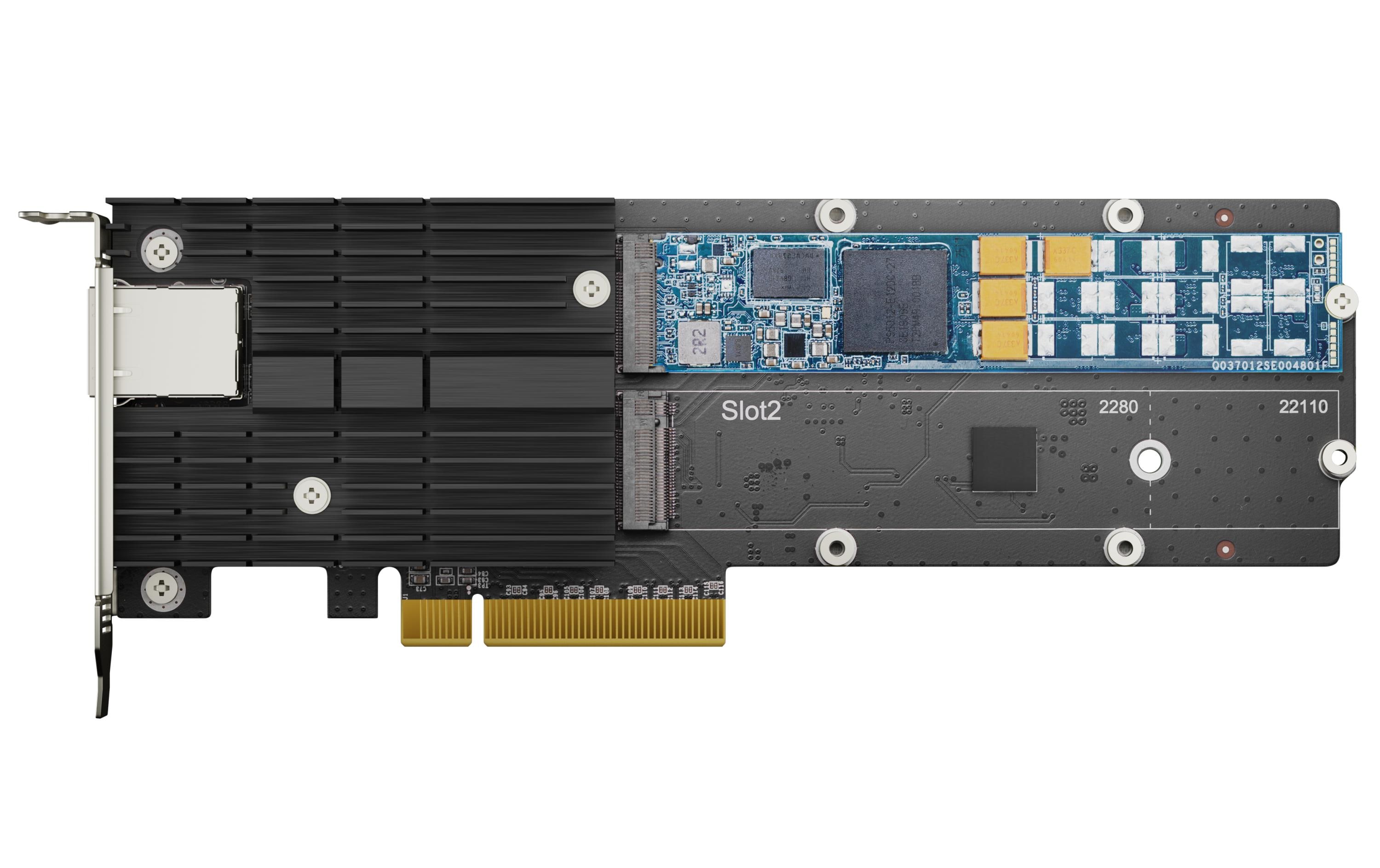 Synology Erweiterungskarte E10M20-T1 M.2 SSD & 10GbE Adapter