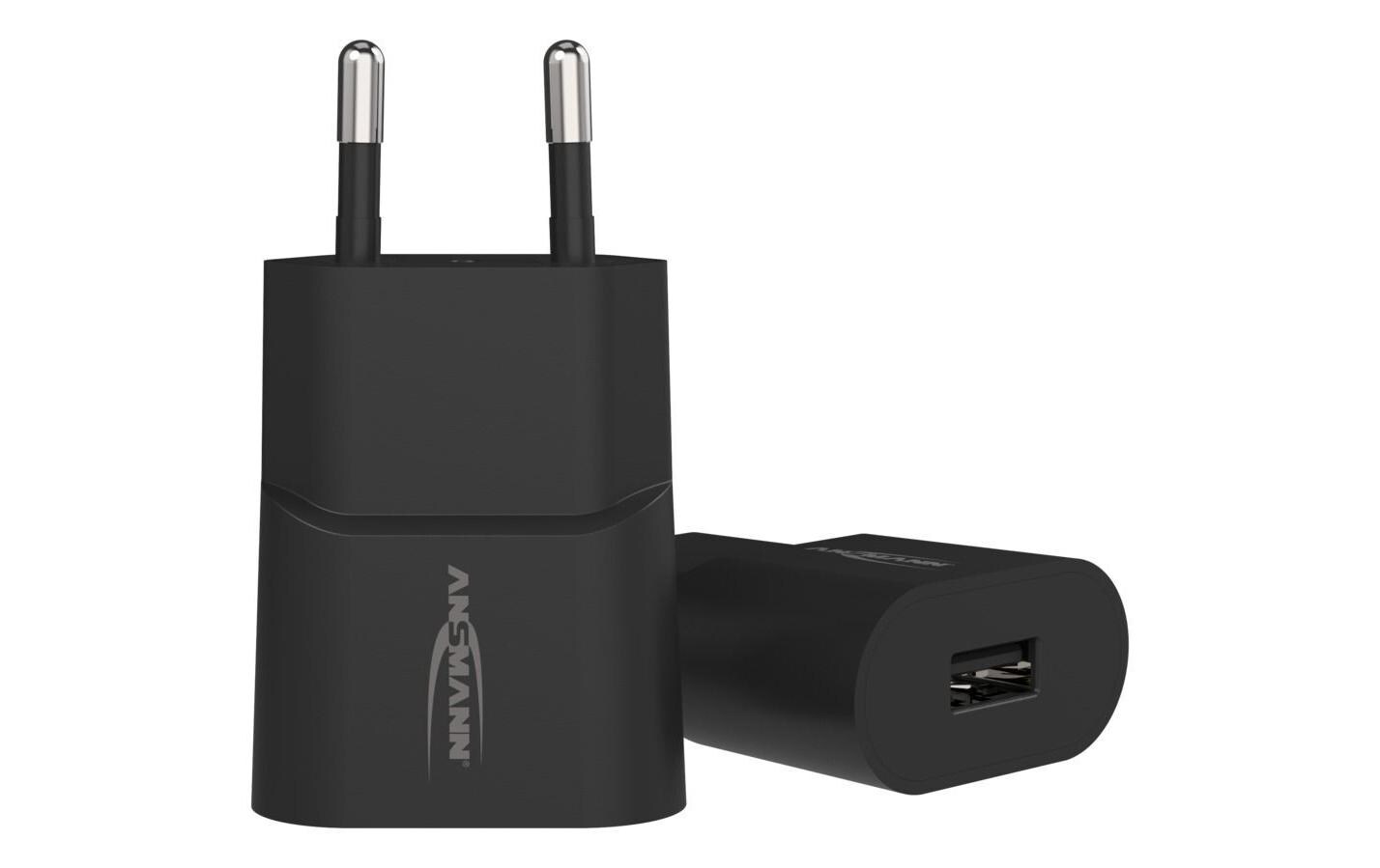 Ansmann USB-Wandladegerät Home Charger HC105 5W, 1x USB, Schwarz