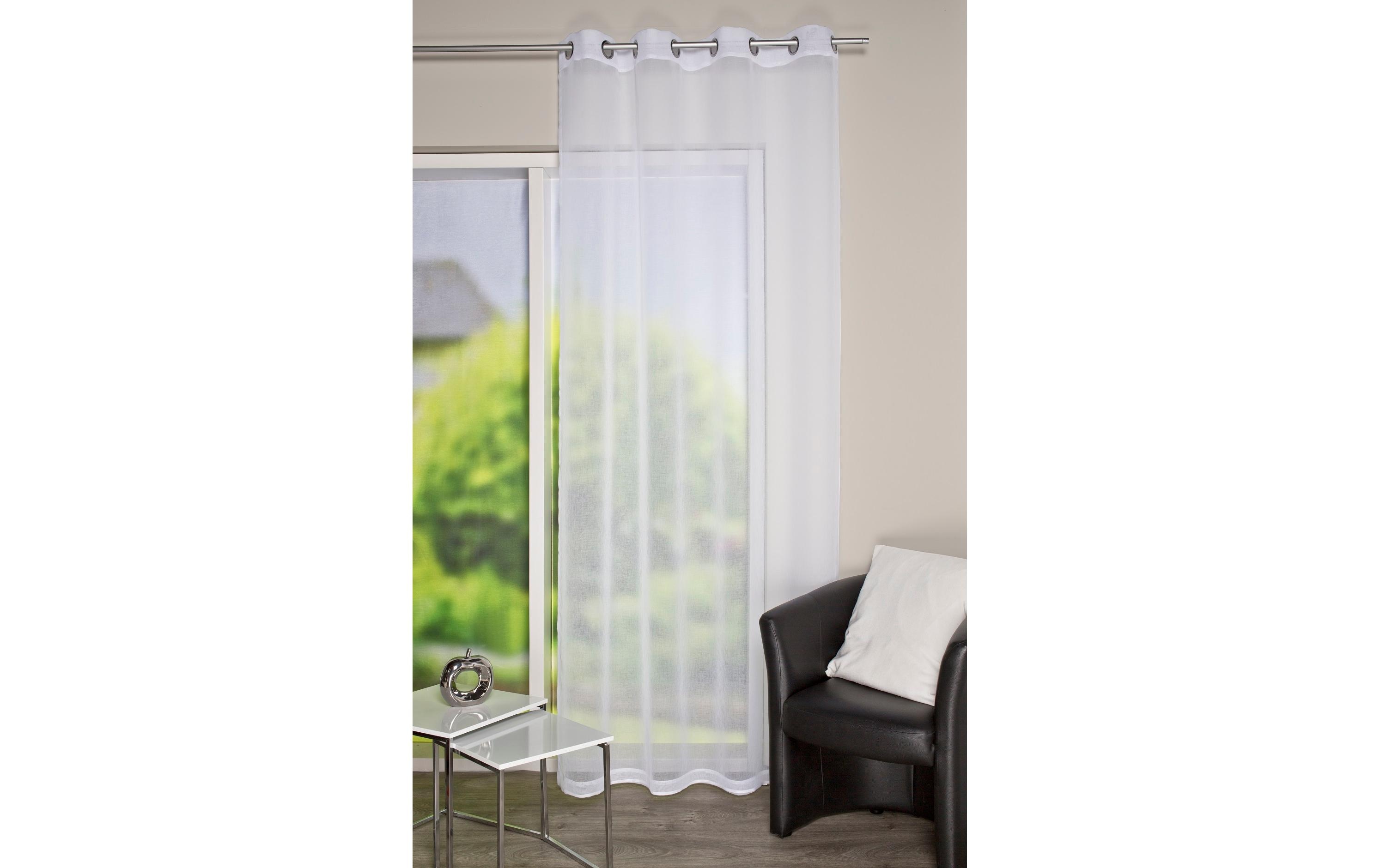 Stotz Decor AG Tagvorhang Fanny 140 cm x 245 cm, Weiss