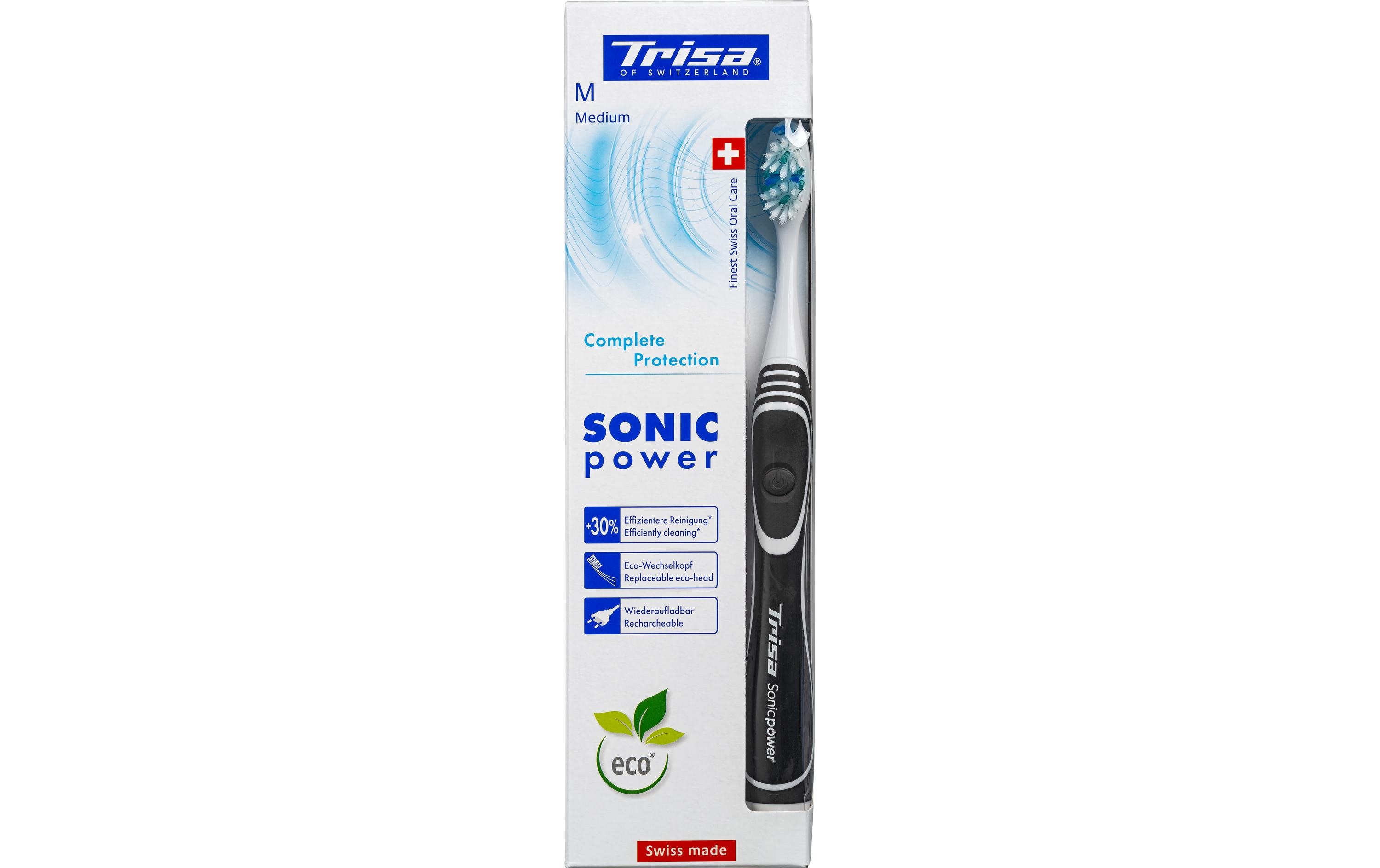 Trisa Schallzahnbürste Sonicpower Complete Protection medium