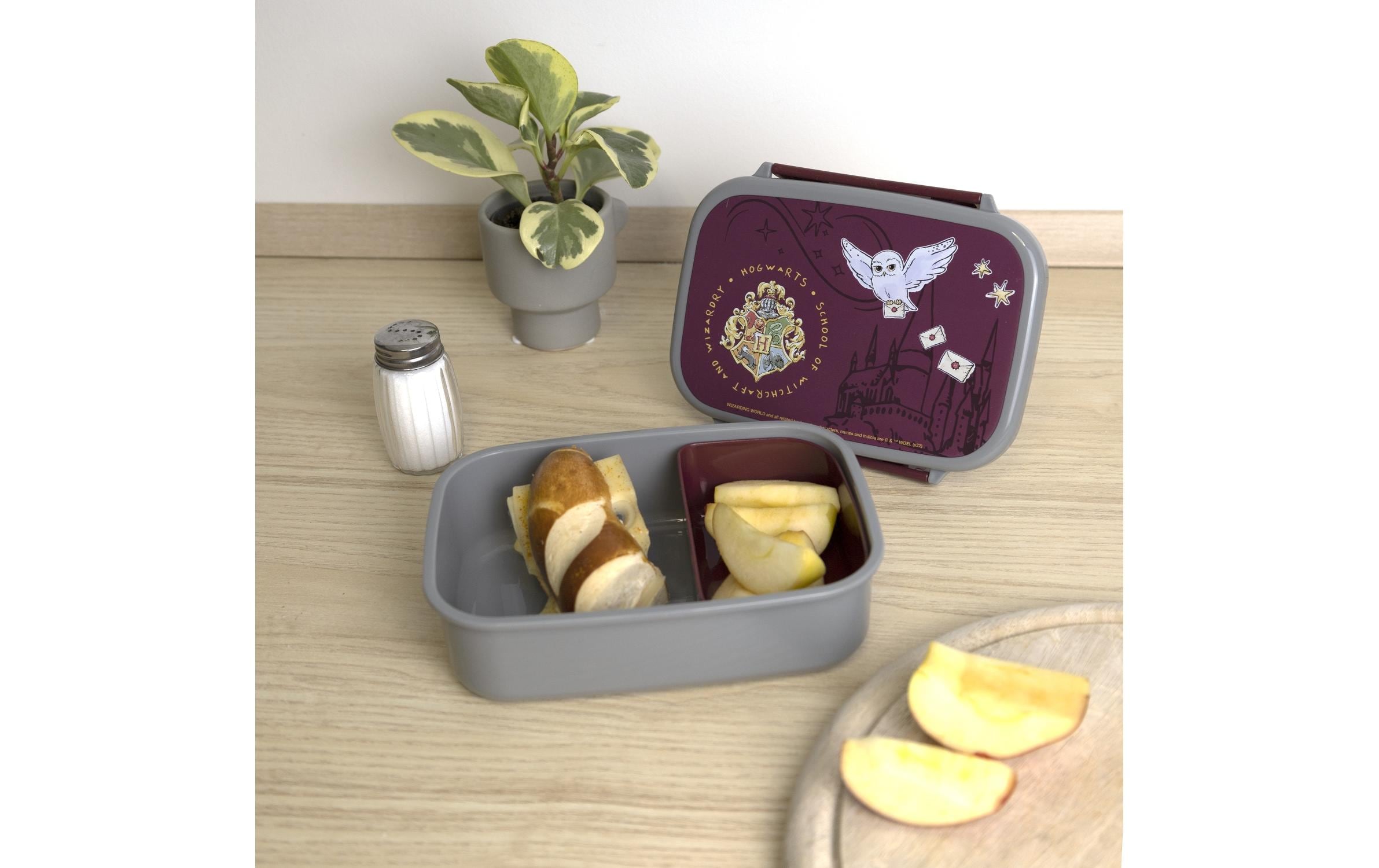 Scooli Lunchbox Harry Potter Rotbraun/Grau