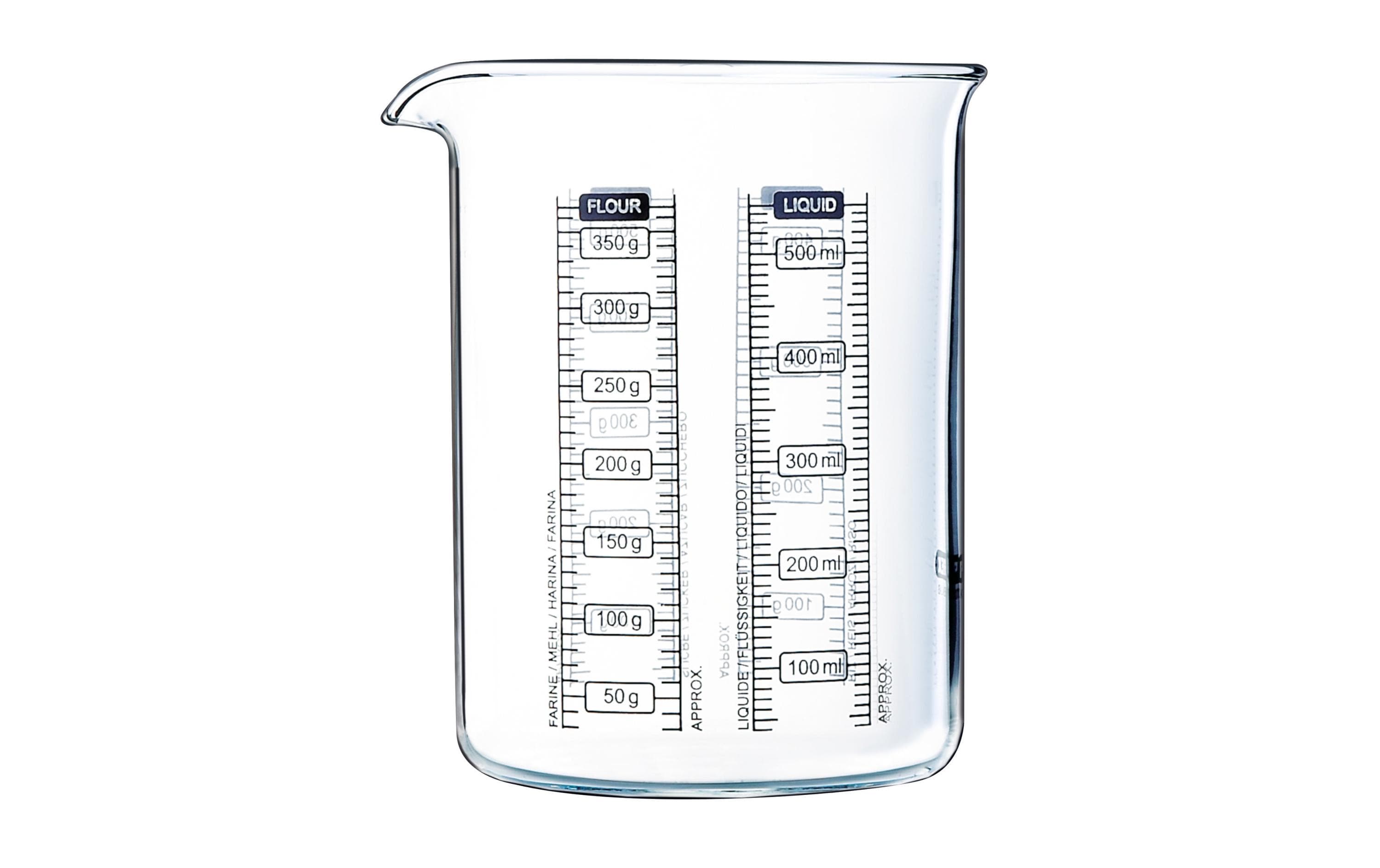 Pyrex Messbecher 5 dl, Transparent