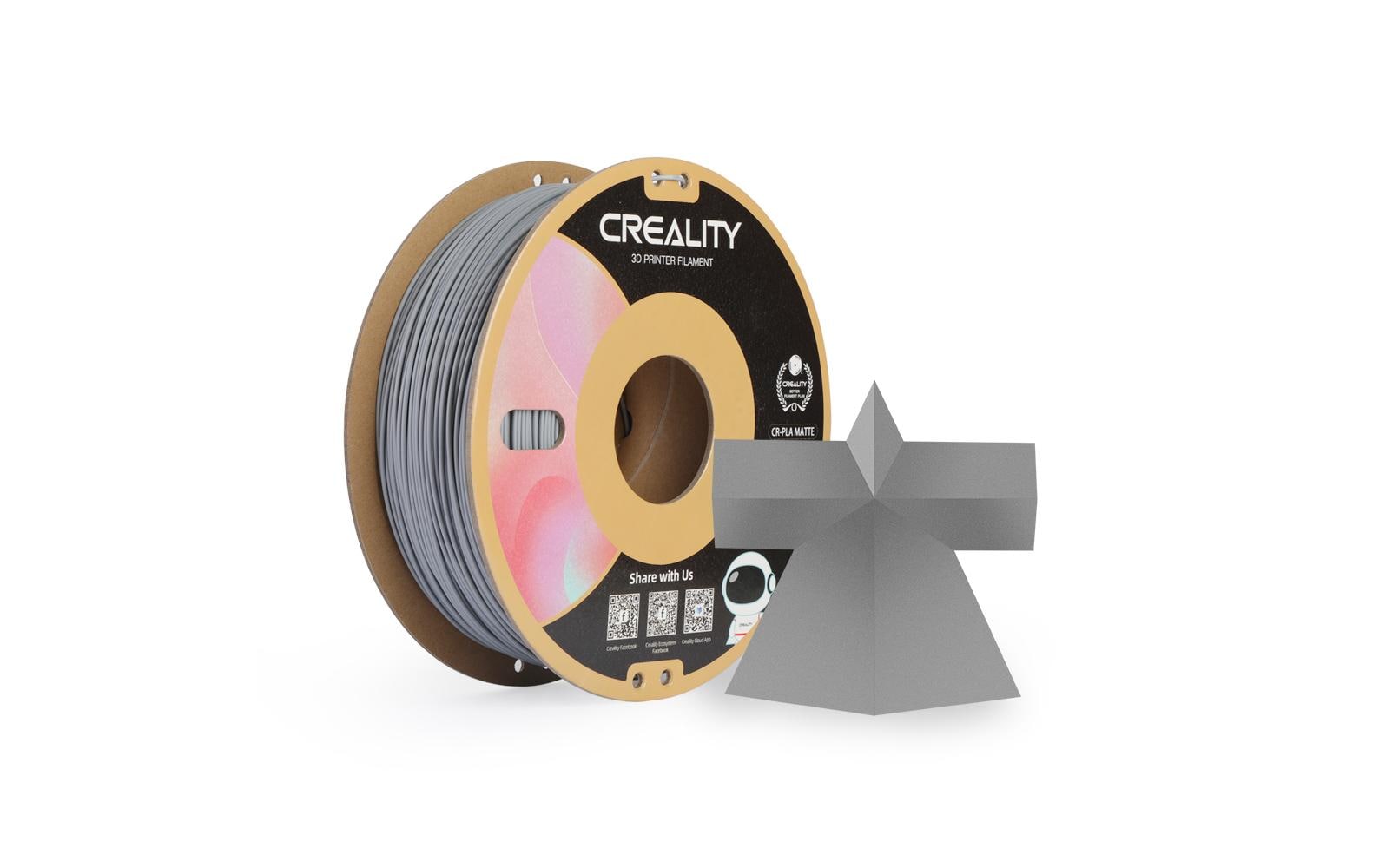 Creality Filament PLA, Mattgrau, 1.75 mm, 1 kg