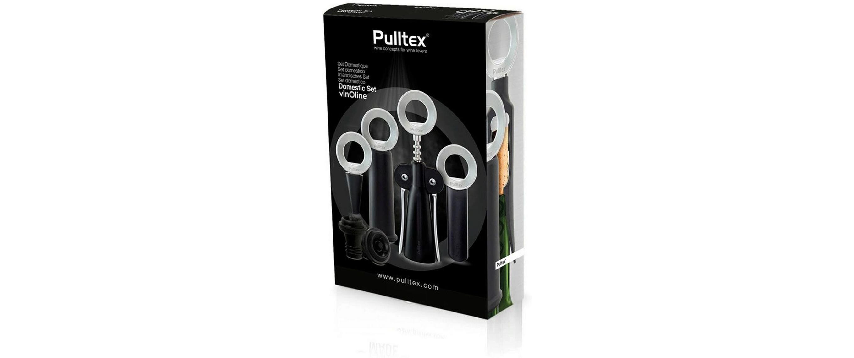 Pulltex Weinset Domestic Schwarz