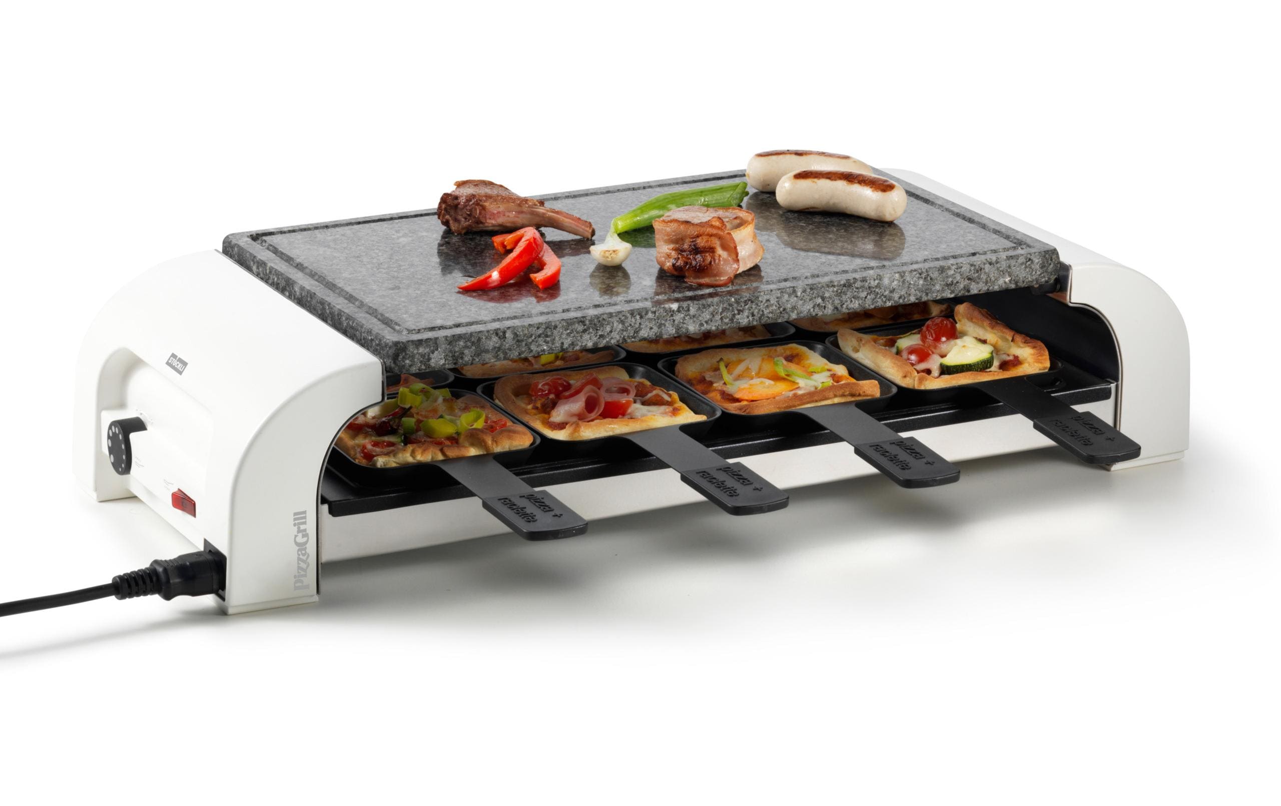 Stöckli Pizza-Grill for 8 Hot'Stone 8 Personen