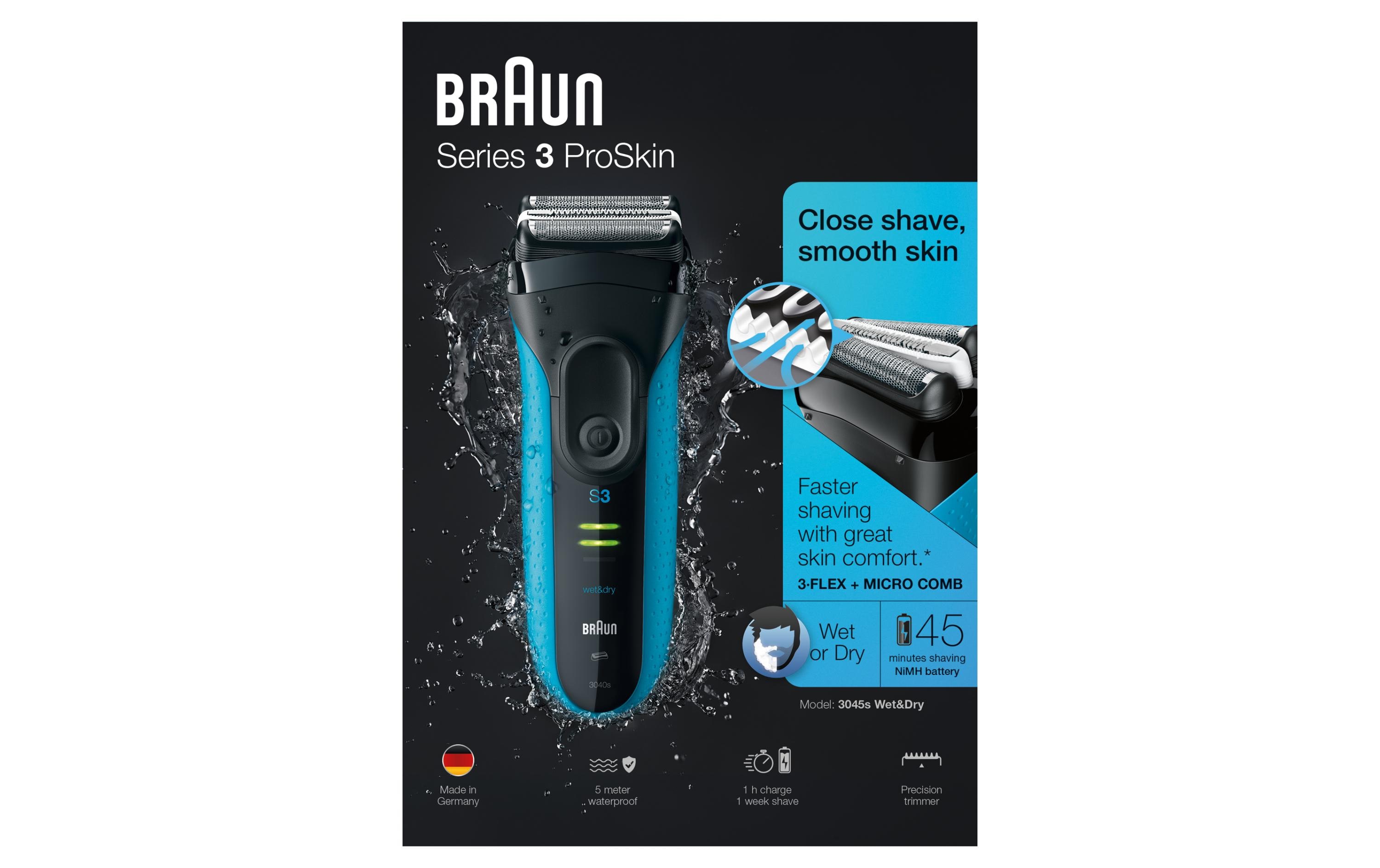 Braun Herrenrasierer Series 3 ProSkin 3045 s