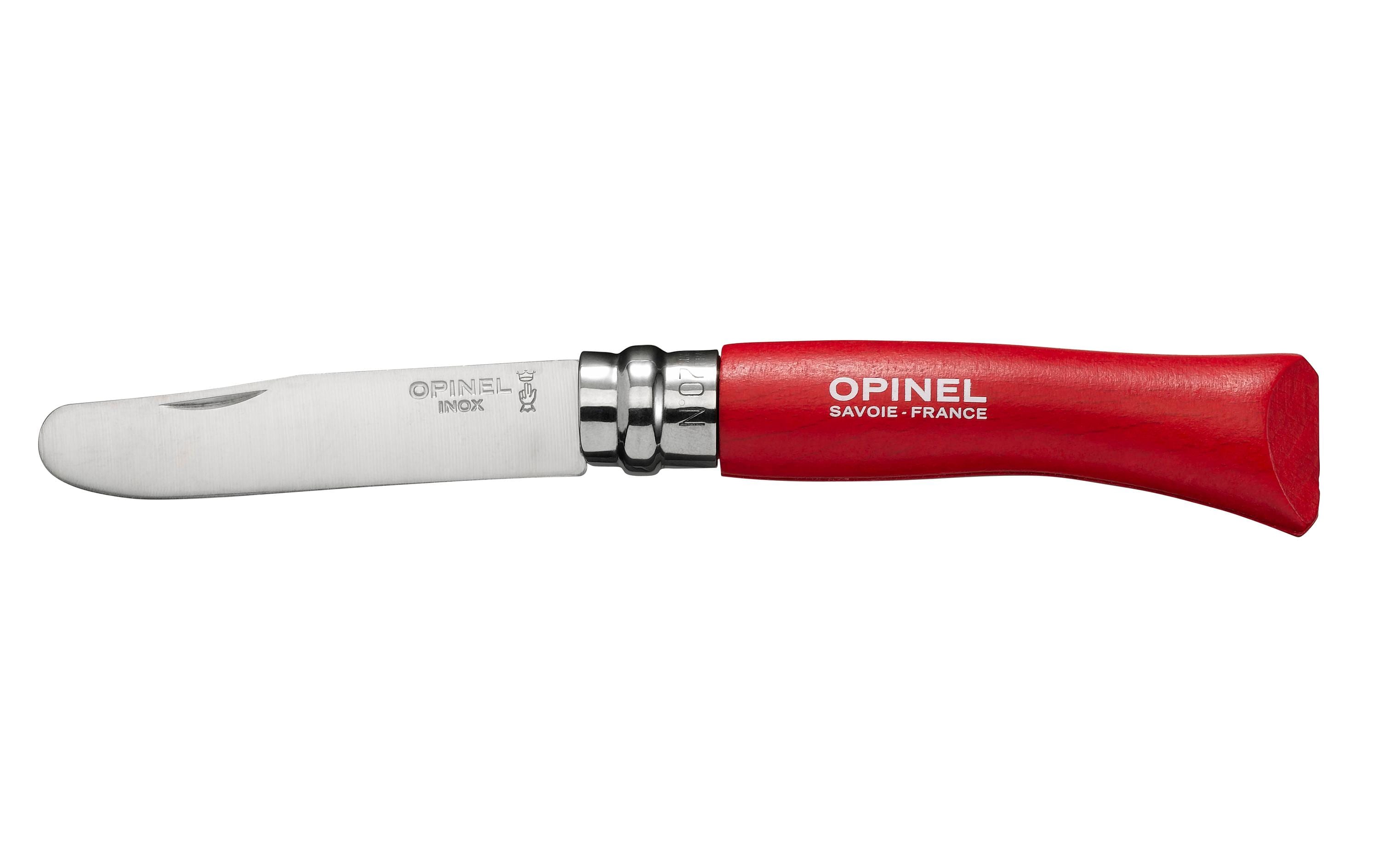 opinel Kindermesser N°07 Mon Premier Rot