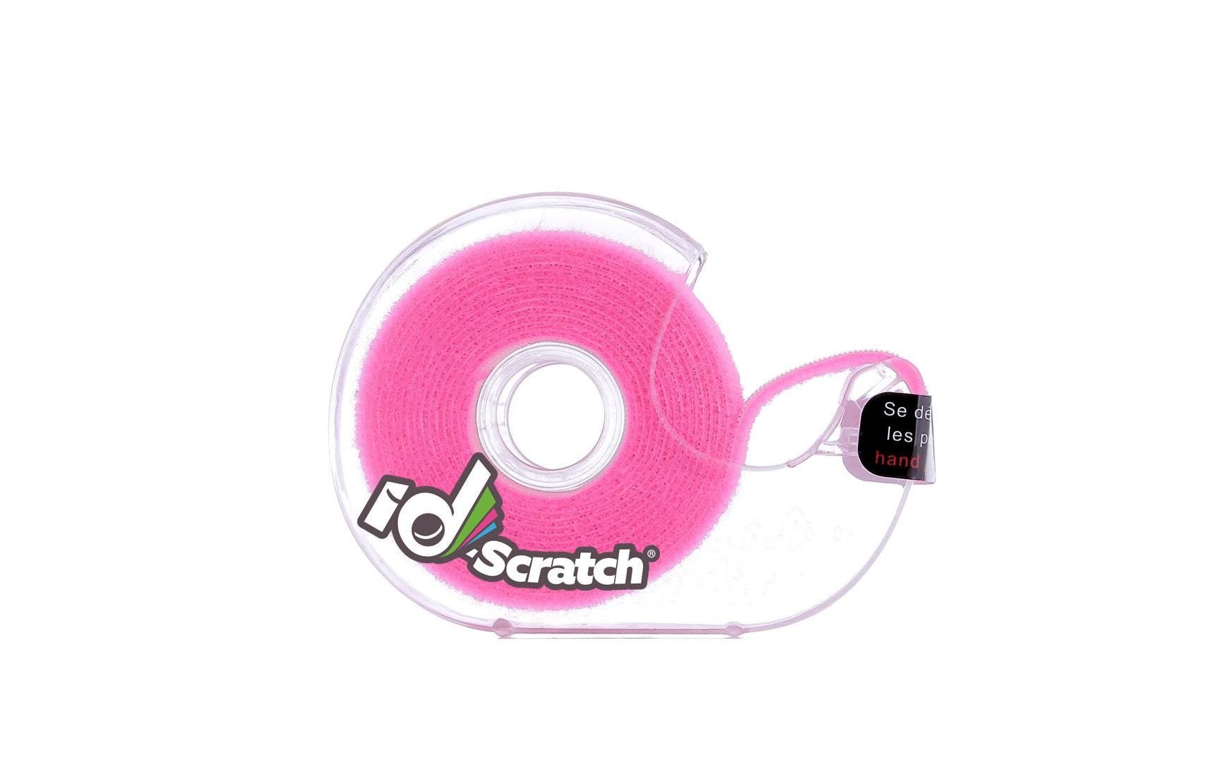 Patchsee Klettband-Box ID-SCRATCH Dispender Box Neonpink