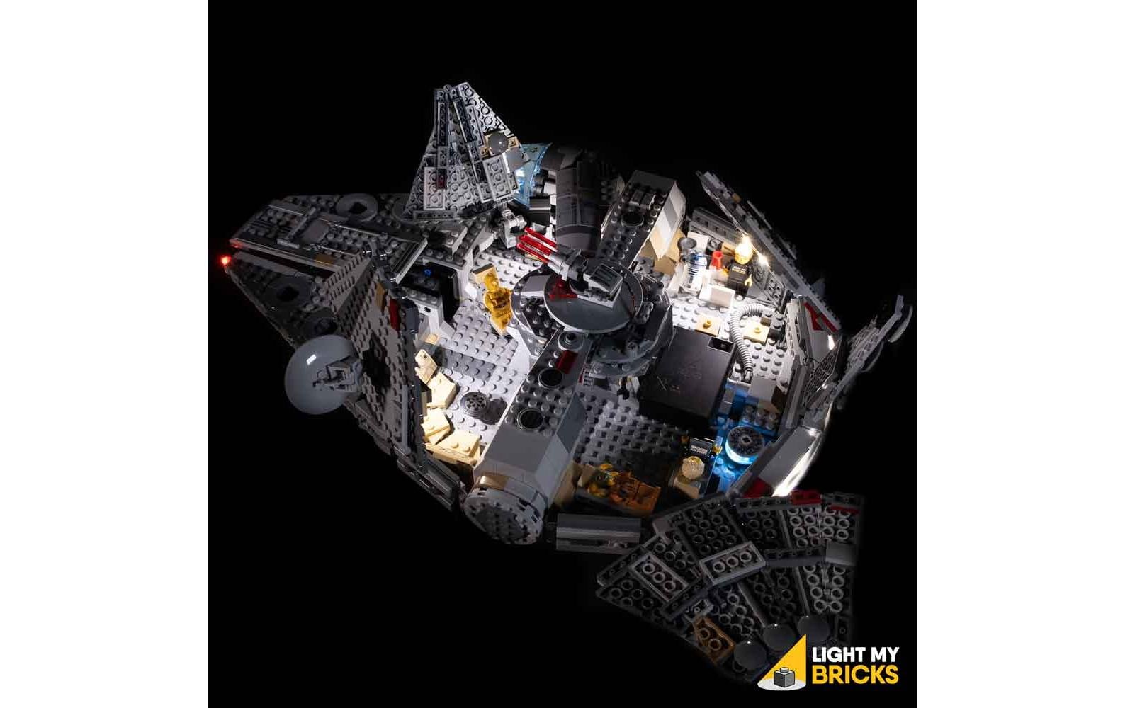 Light My Bricks LED-Licht-Set für LEGO® Star Wars Millenium Falcon 75257