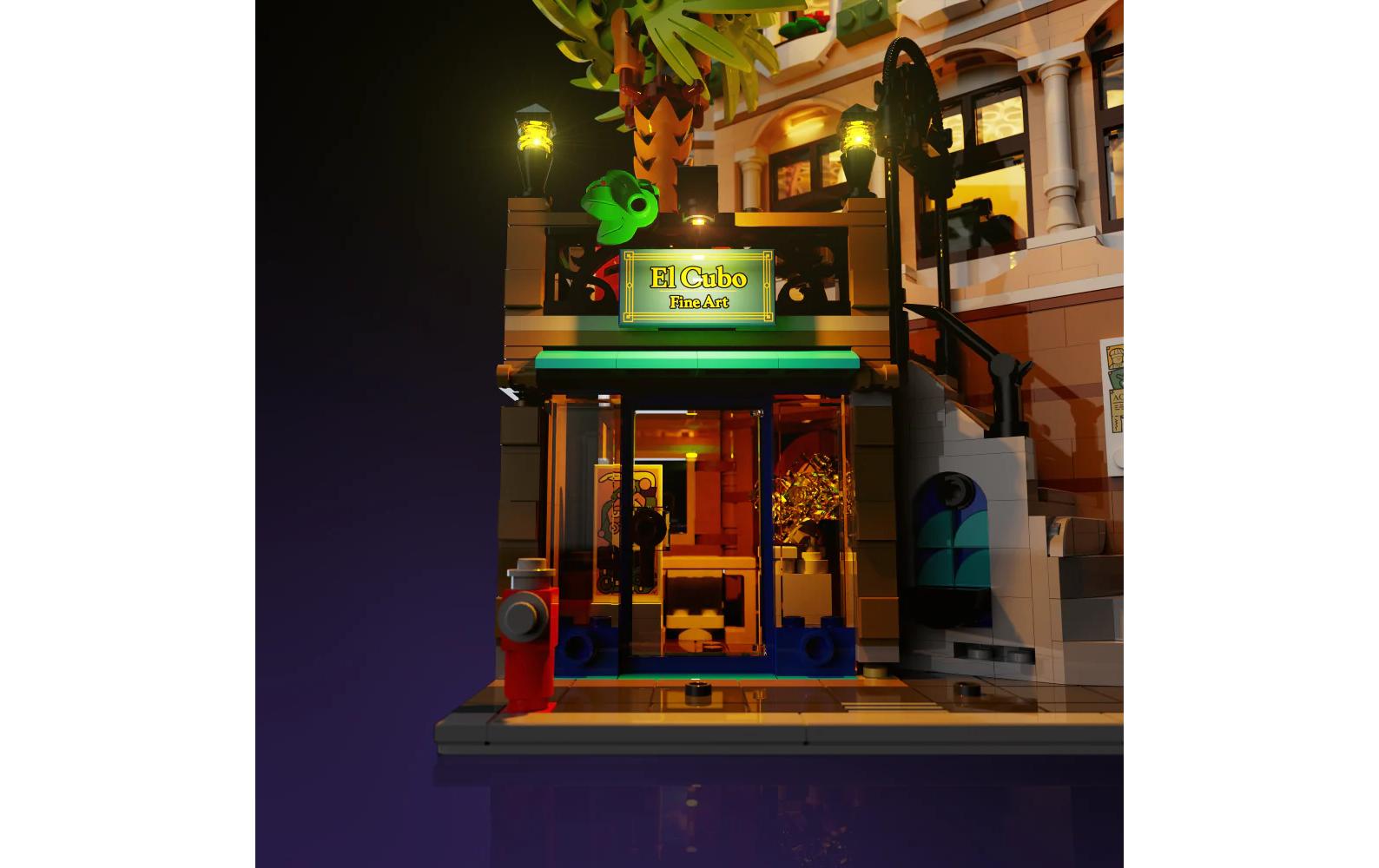 Light My Bricks LED-Licht-Set für LEGO® LMB 2.0 für 10297 Boutique-Hotel