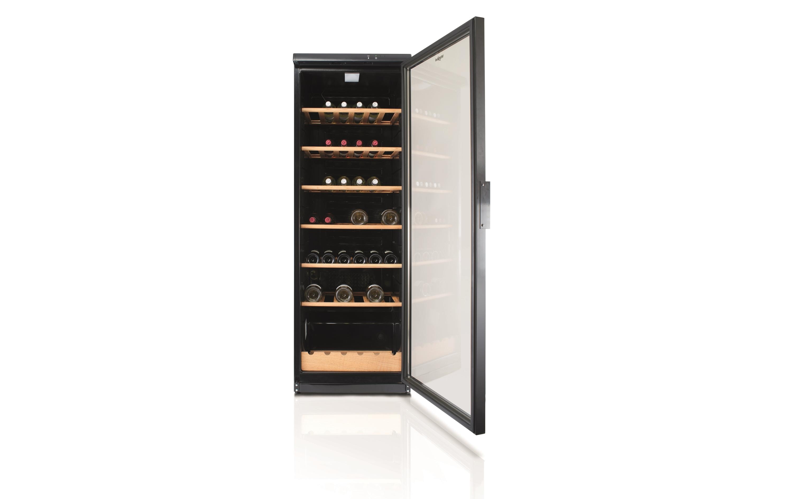 Whirlpool Weinkühlschrank ADN 231 BK Schwarz, Rechts, Wechselbar