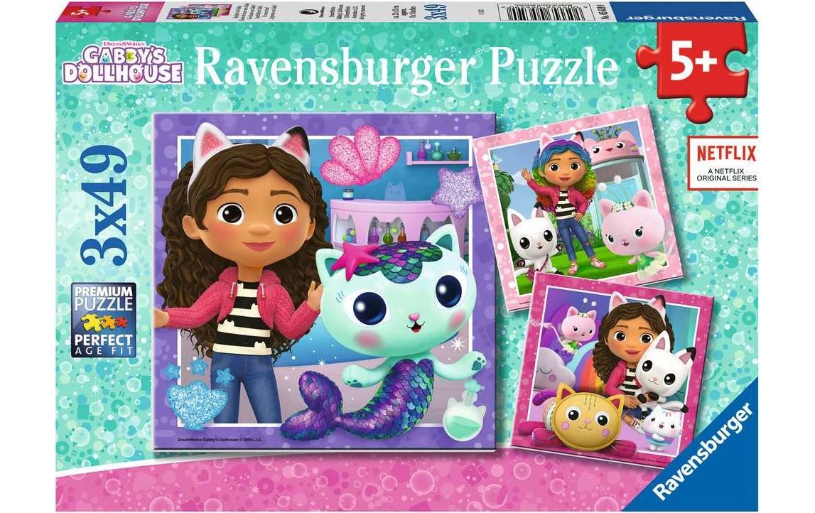 Ravensburger Puzzle Gabby's Dollhouse – Spielzeit