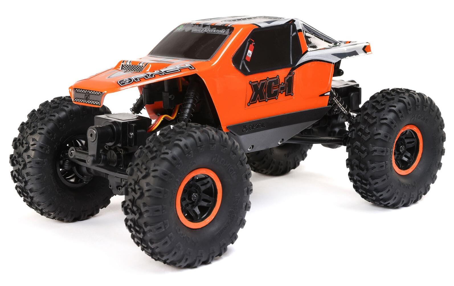 Axial Rock Crawler AX24 XC-1 4WS, Orange, RTR, 1:24