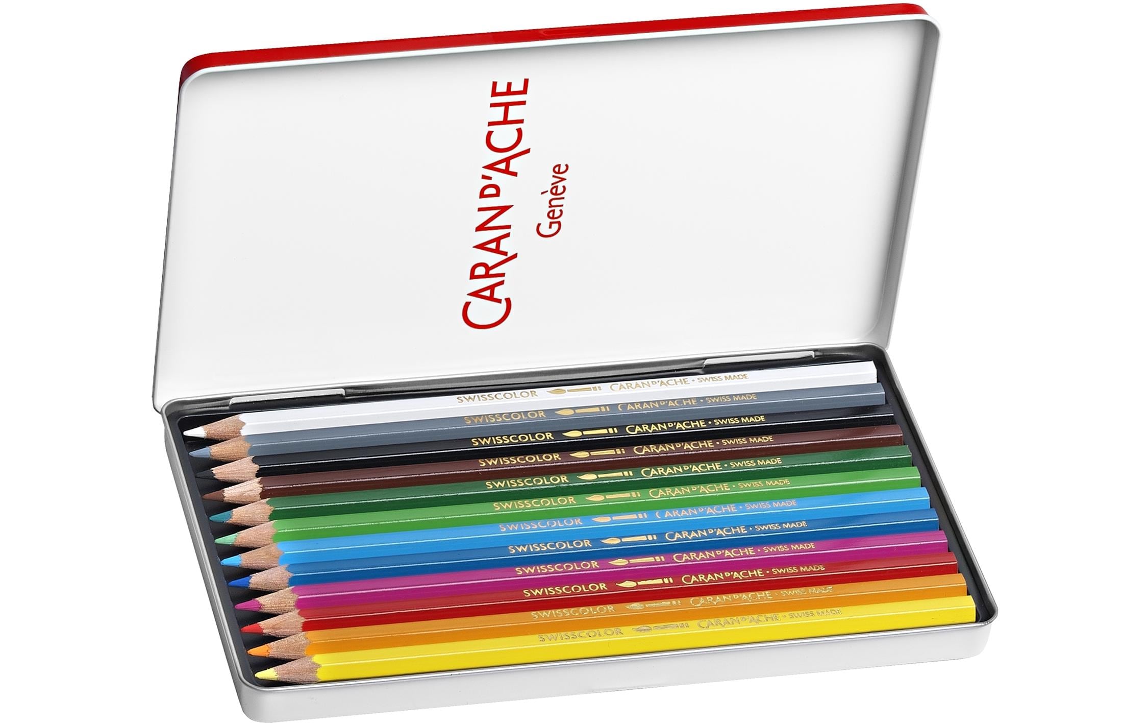 Caran d'Ache Aquarellstifte Swisscolor 12 Stück