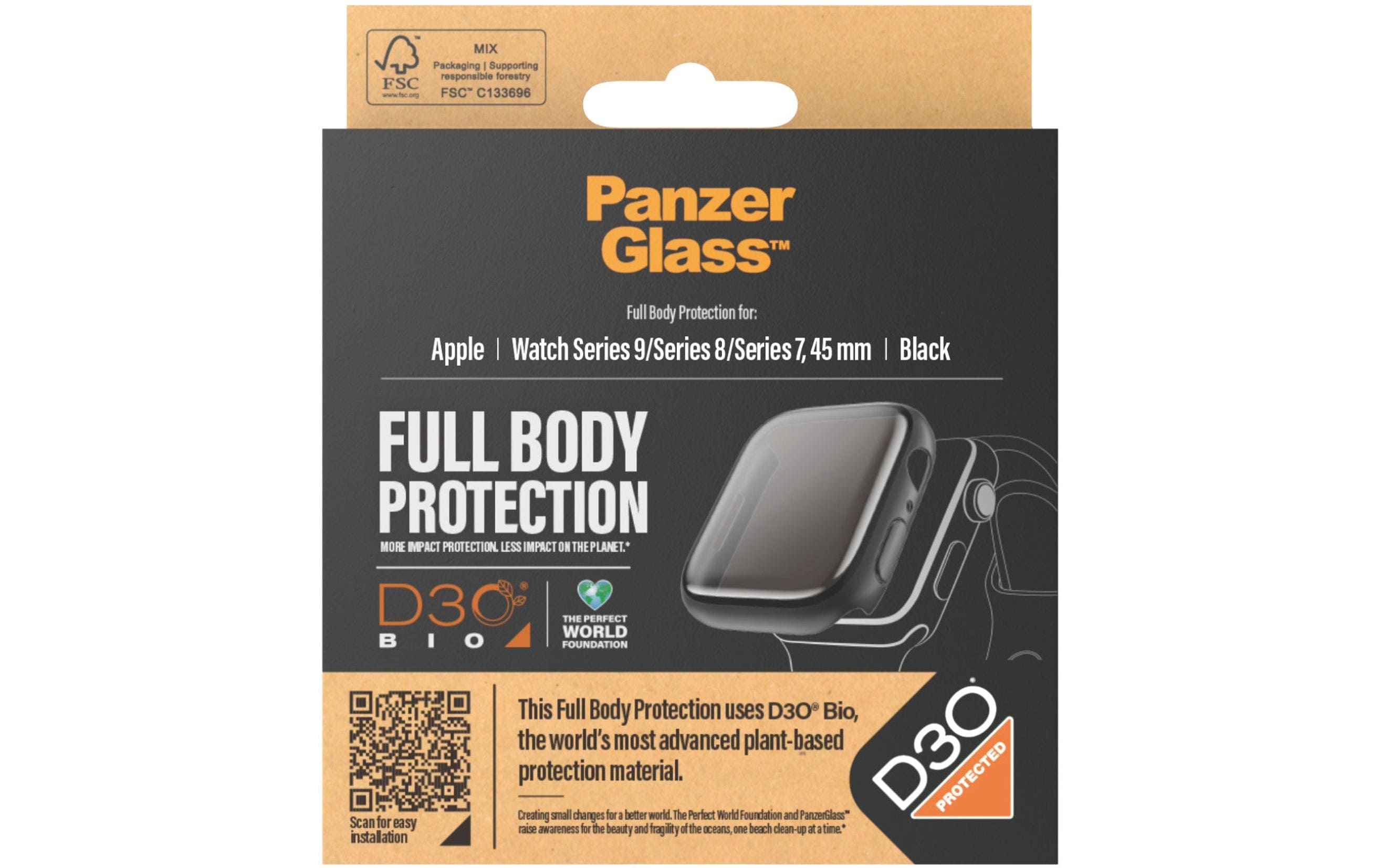 Panzerglass Full Body Apple Watch 2023 Series 9 45 mm Tansparent