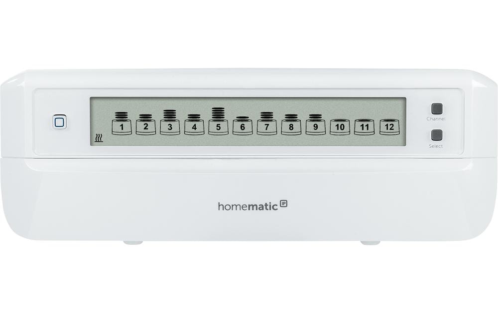 Homematic IP Smart Home Funk-Fussbodenheizungsaktor 24 V / 230 V 12-fach