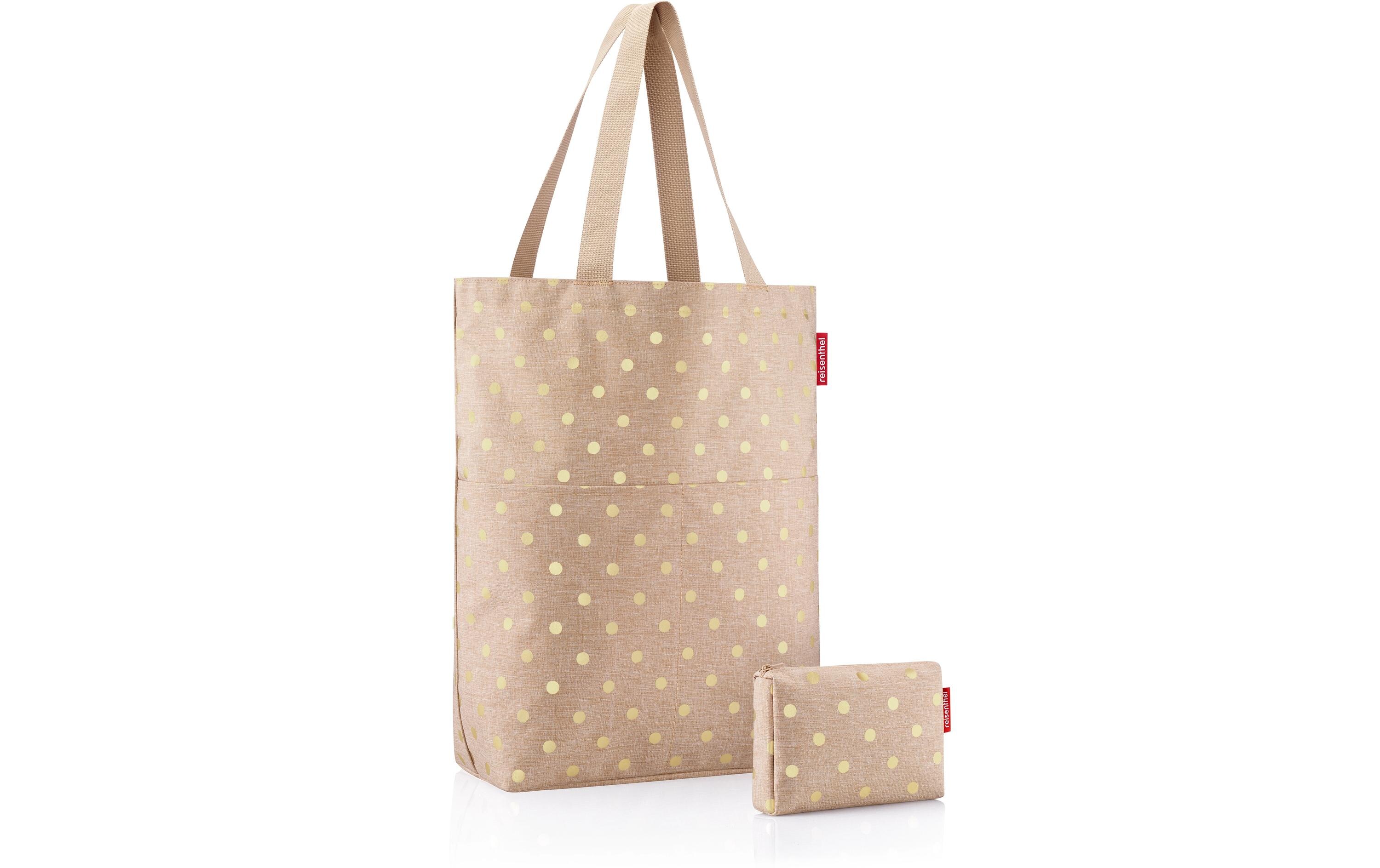 Reisenthel Einkaufskorb Cityshopper Set Metallic Dots Coffee