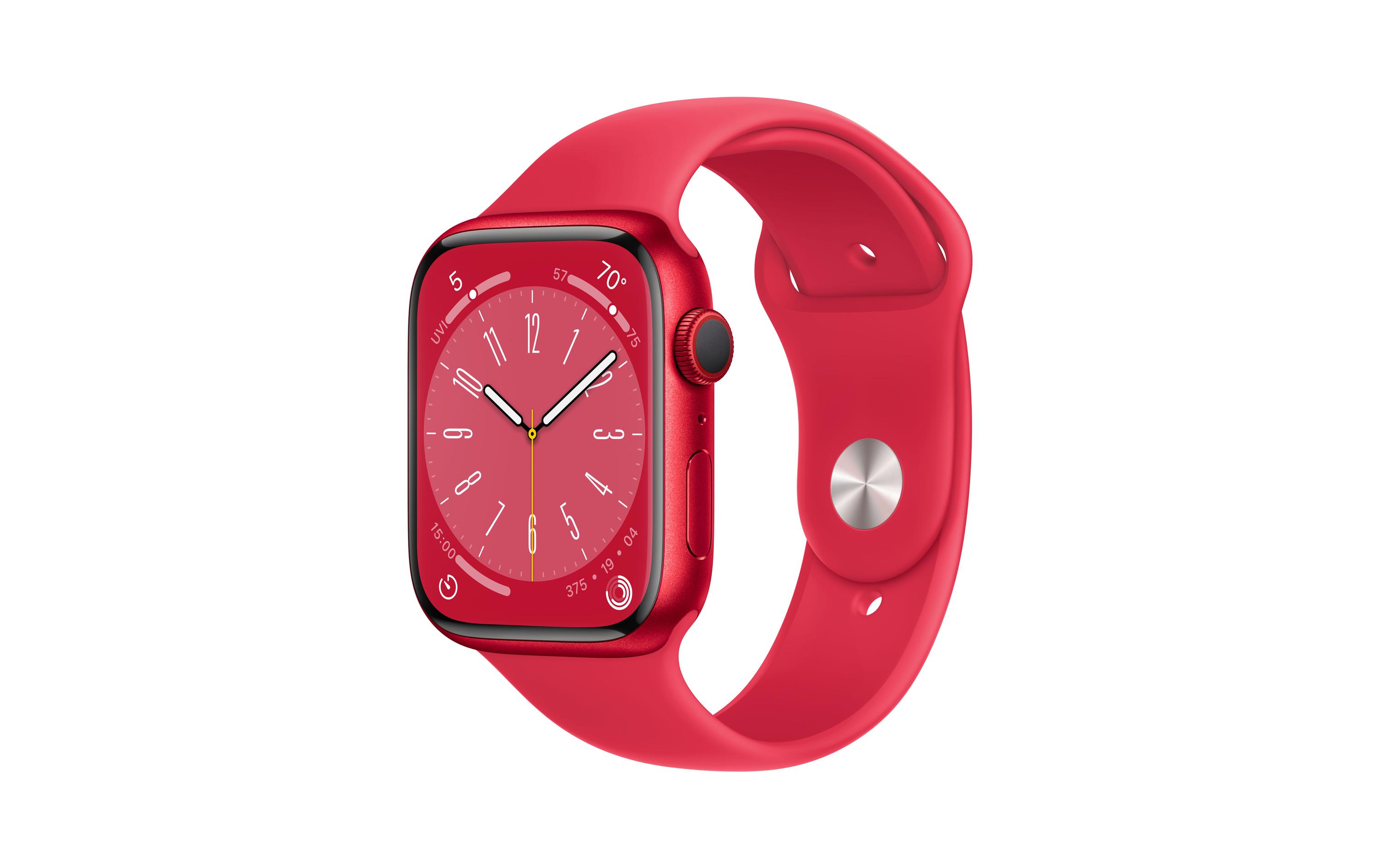 Apple Watch Series 8 45 mm LTE Alu (PRODUCT)RED Sport