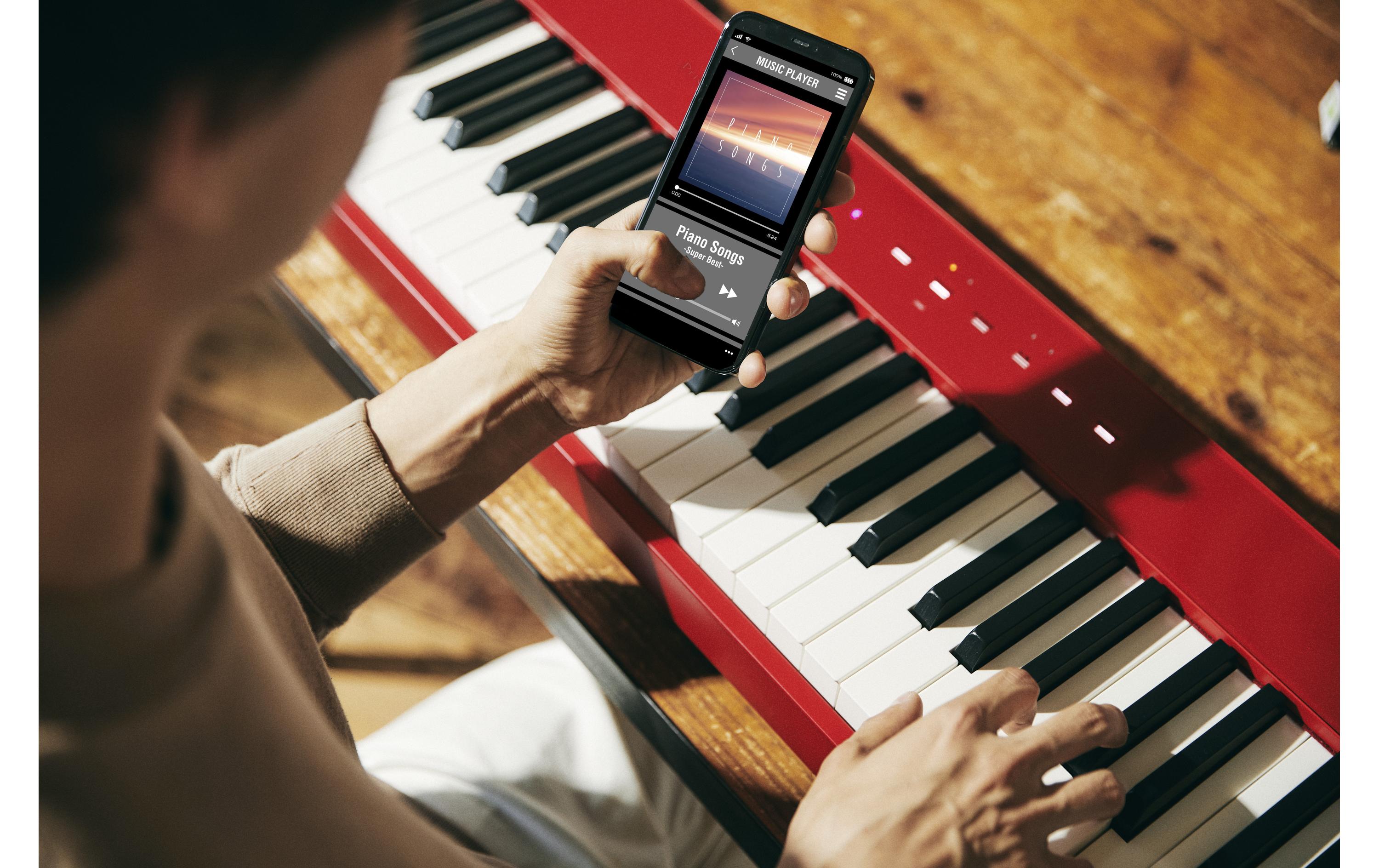 Casio E-Piano Privia PX-S1100 Rot