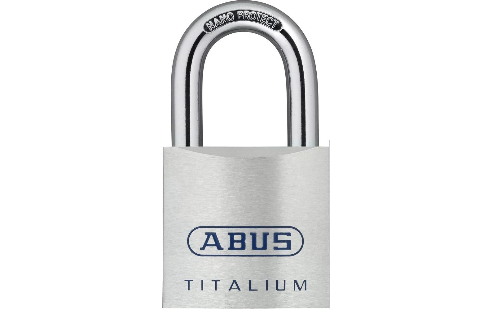 Abus Vorhängeschloss 80TI/50 Silber Aluminium