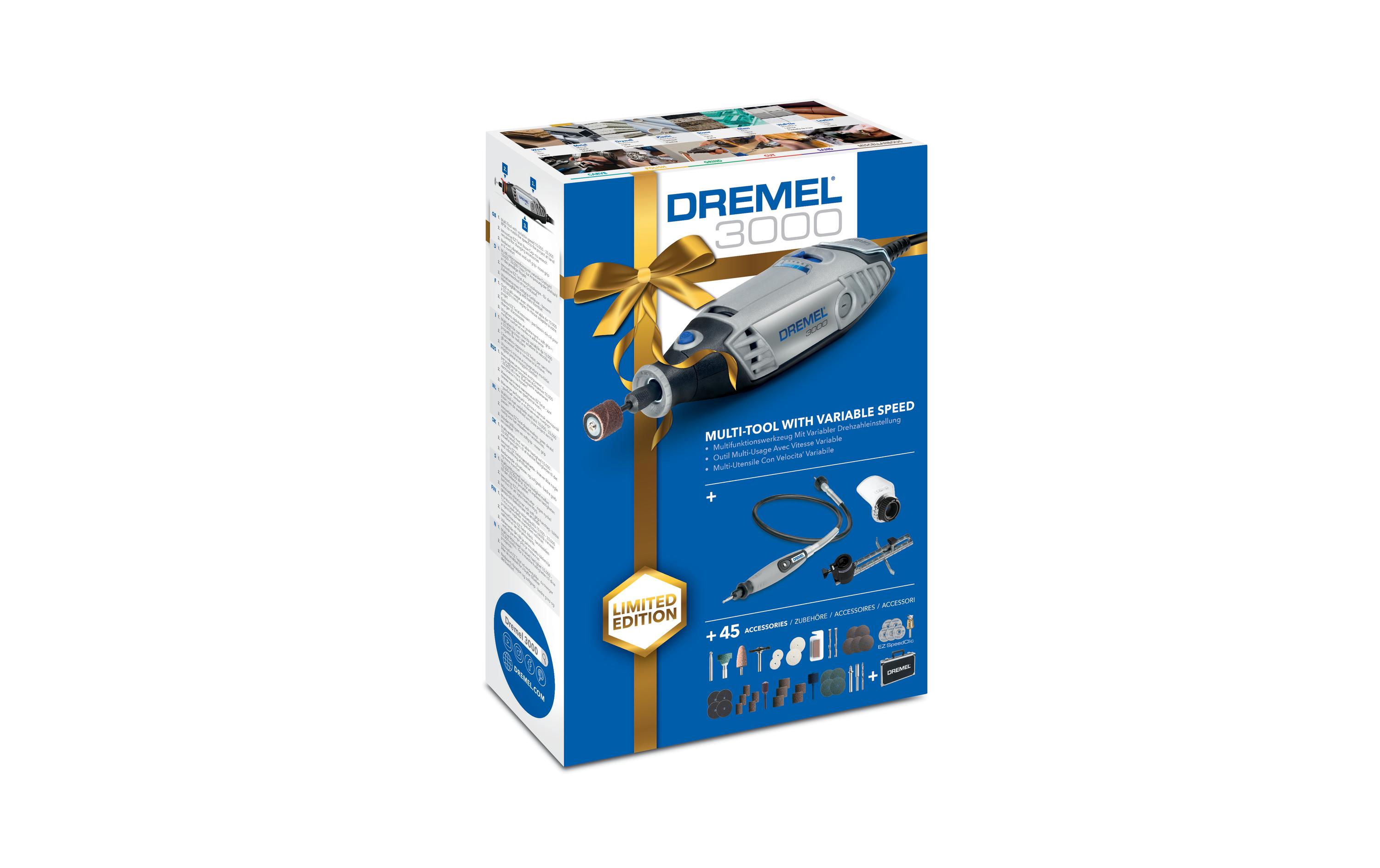 Dremel Multifunktionswerkzeug-Set 3000-3/45