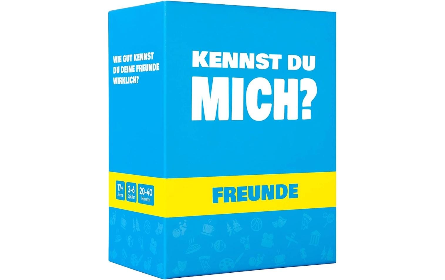 THE WORLD GAME Kartenspiel Kennst Du mich – Freunde -DE-