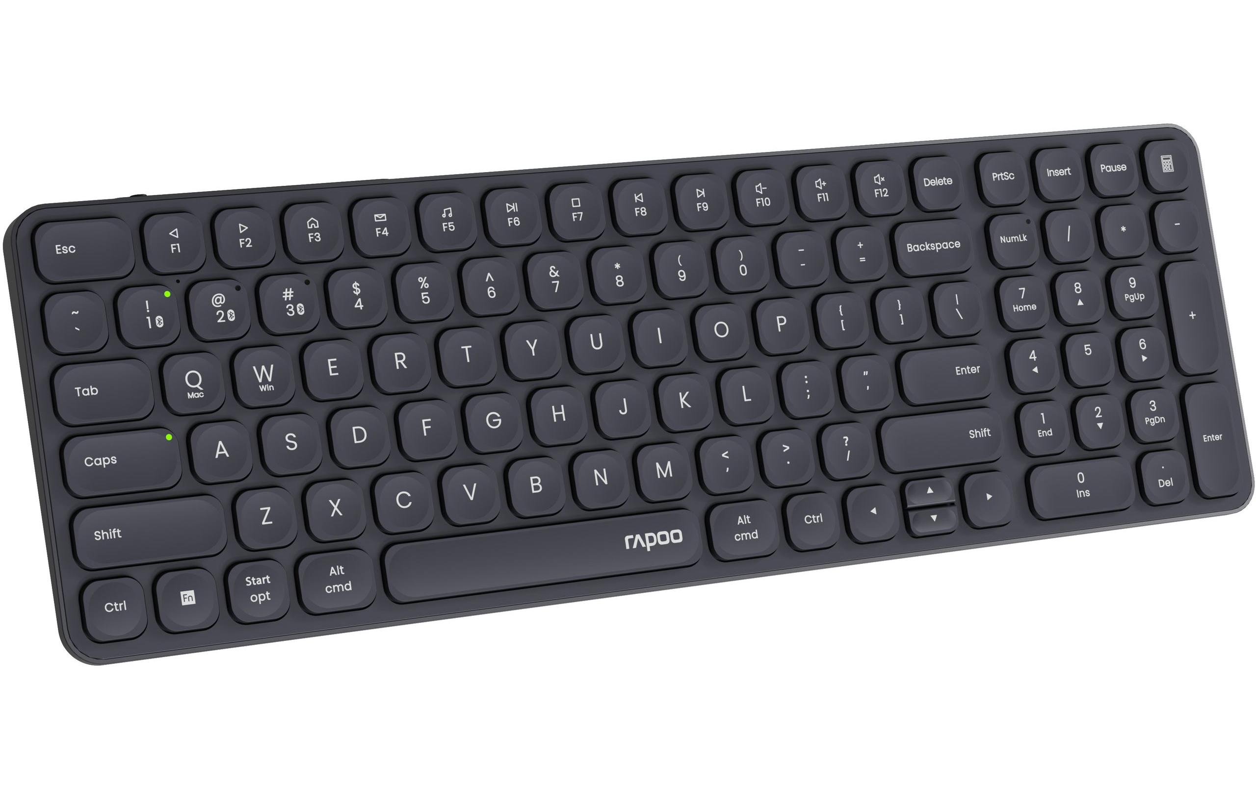 Rapoo Funk-Tastatur E9710 Schwarz