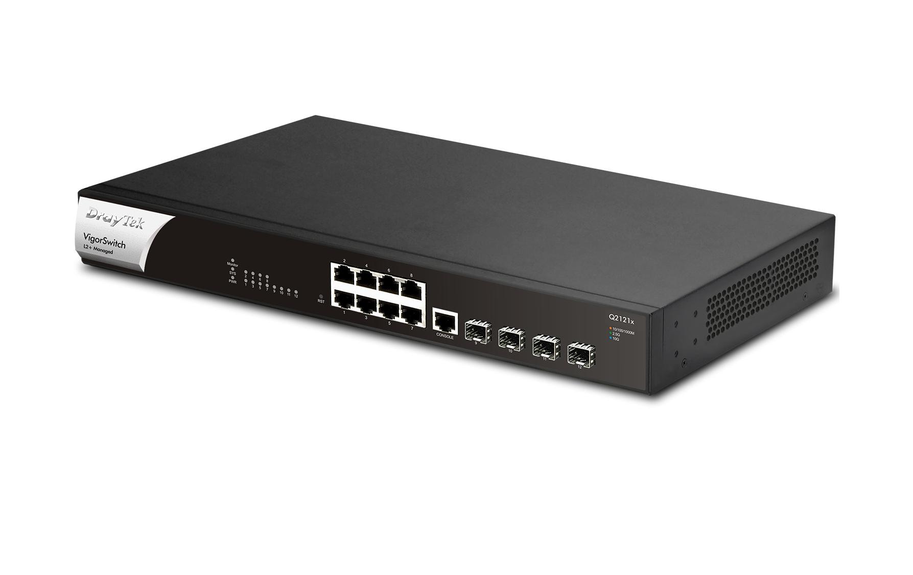 DrayTek Switch VigorSwitch Q2121x 12 Port